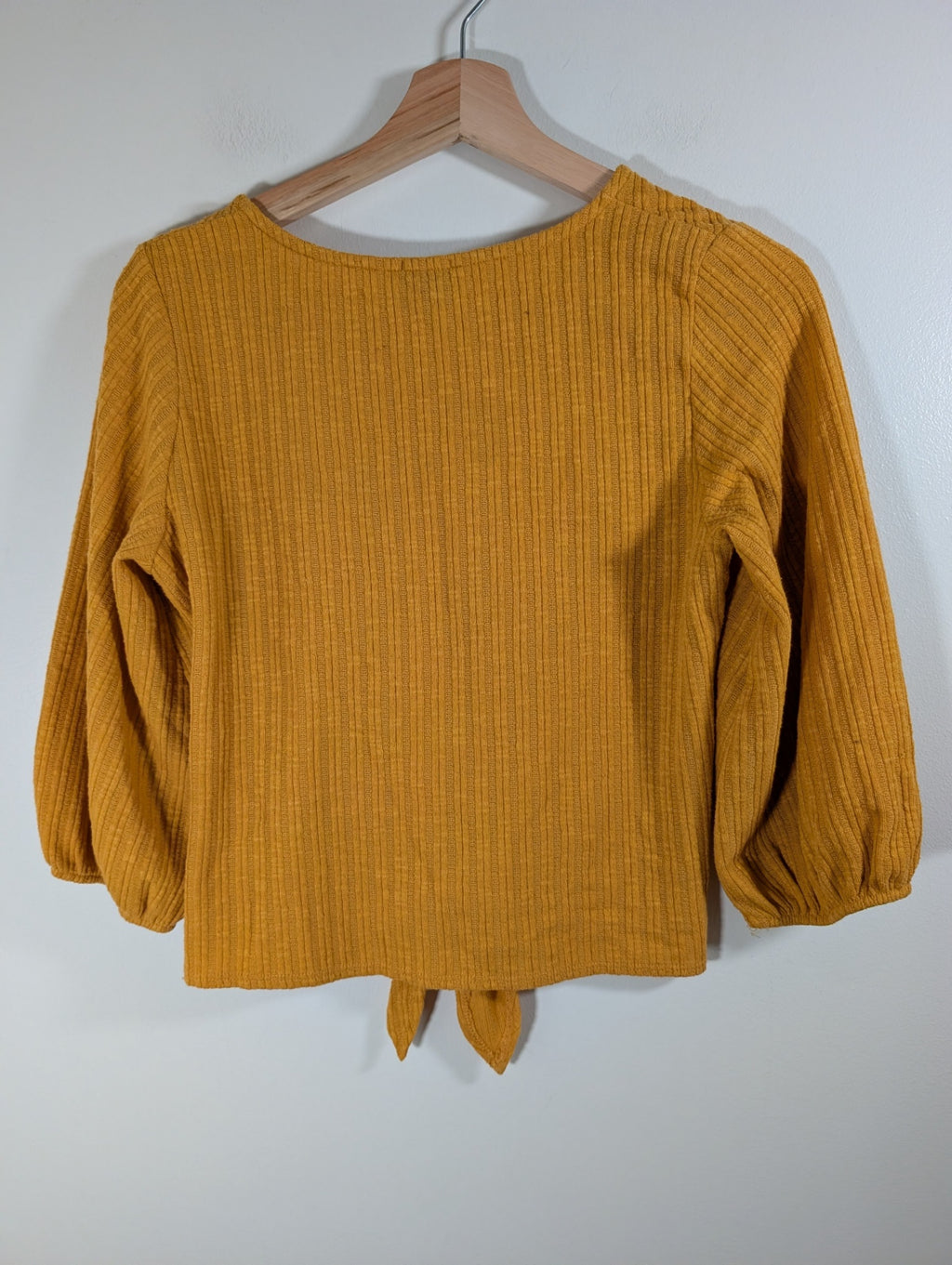 W5 mustard blouse - Small