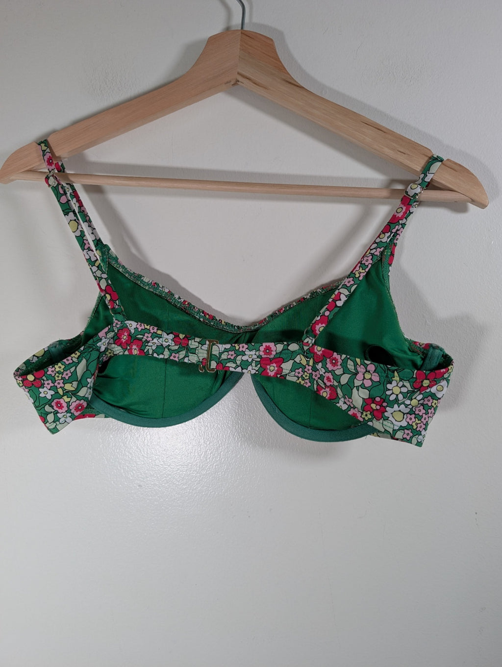 La Vie en Rose floral swim top - Large