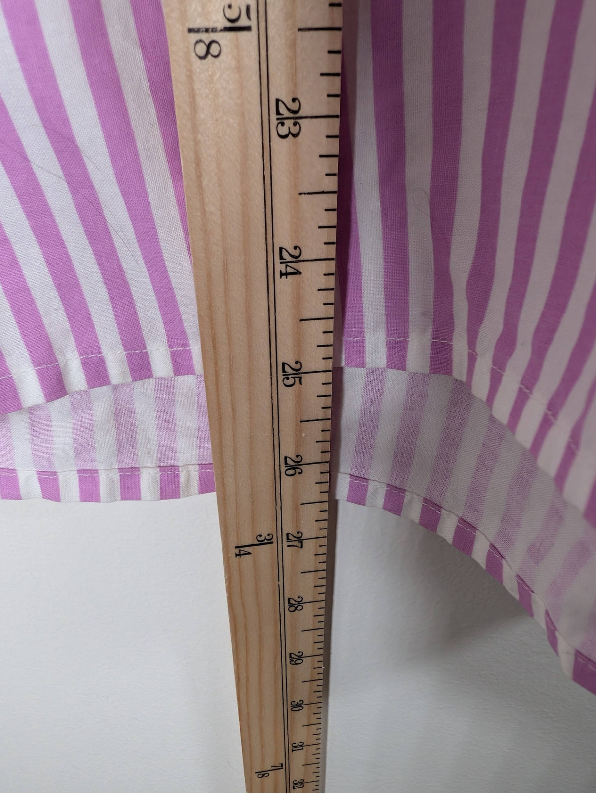 Robe di Kappa purple striped button down - Medium