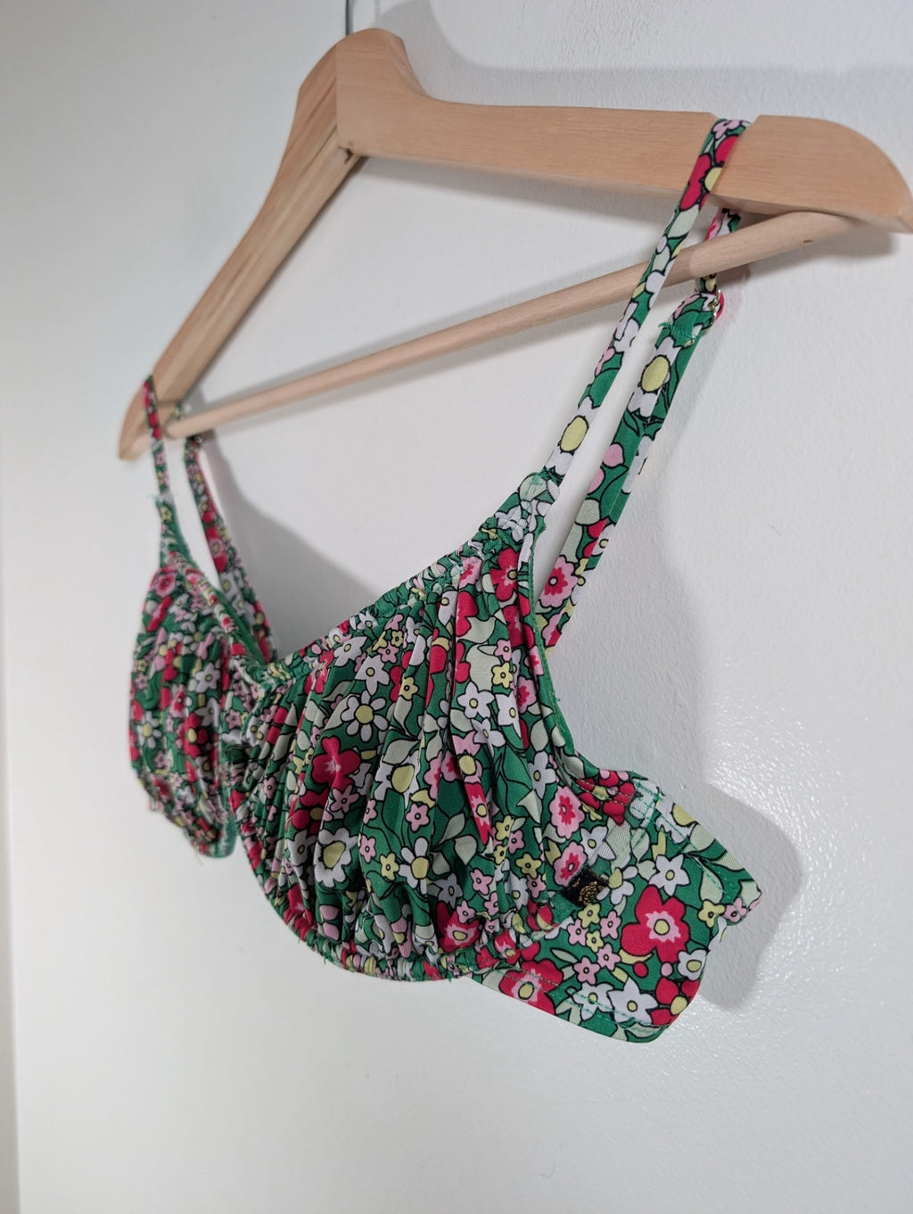 La Vie en Rose floral swim top - Large