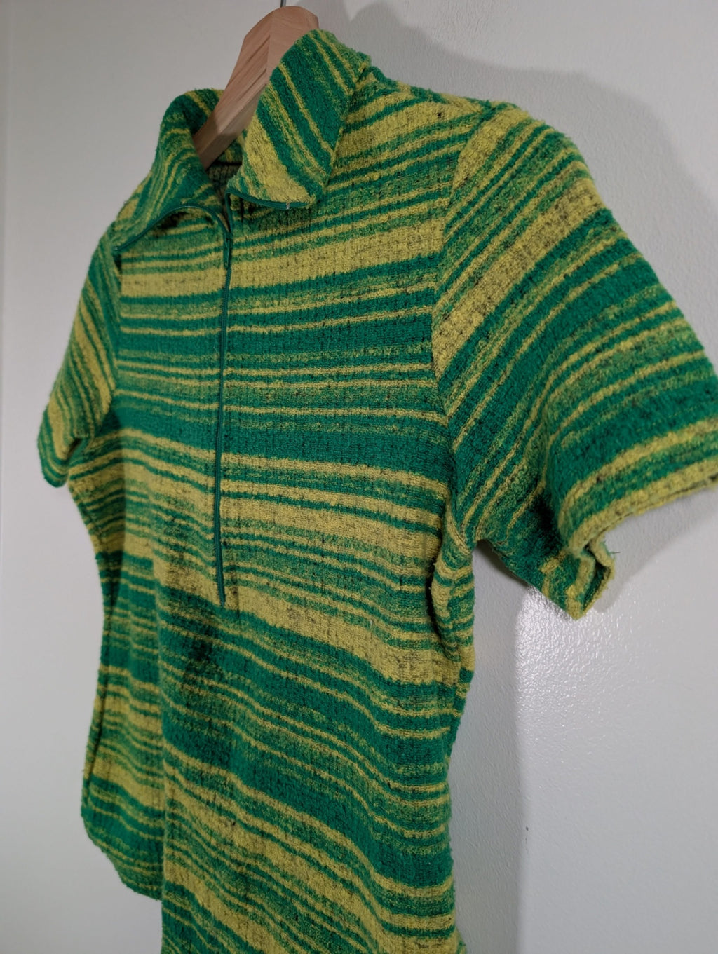 Joes green/yellow blouse - Large (but fits small)