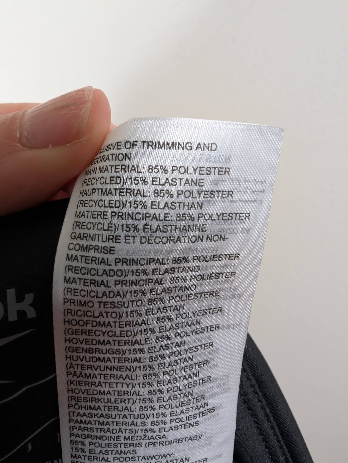Reebok black leggings - Medium