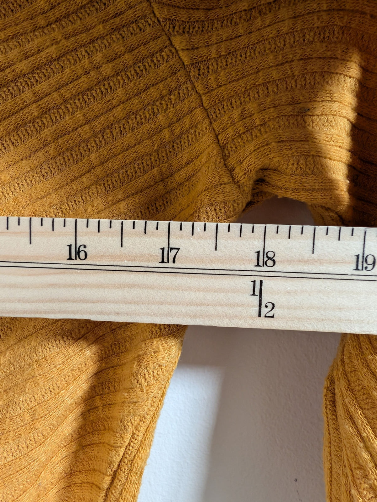 W5 mustard blouse - Small