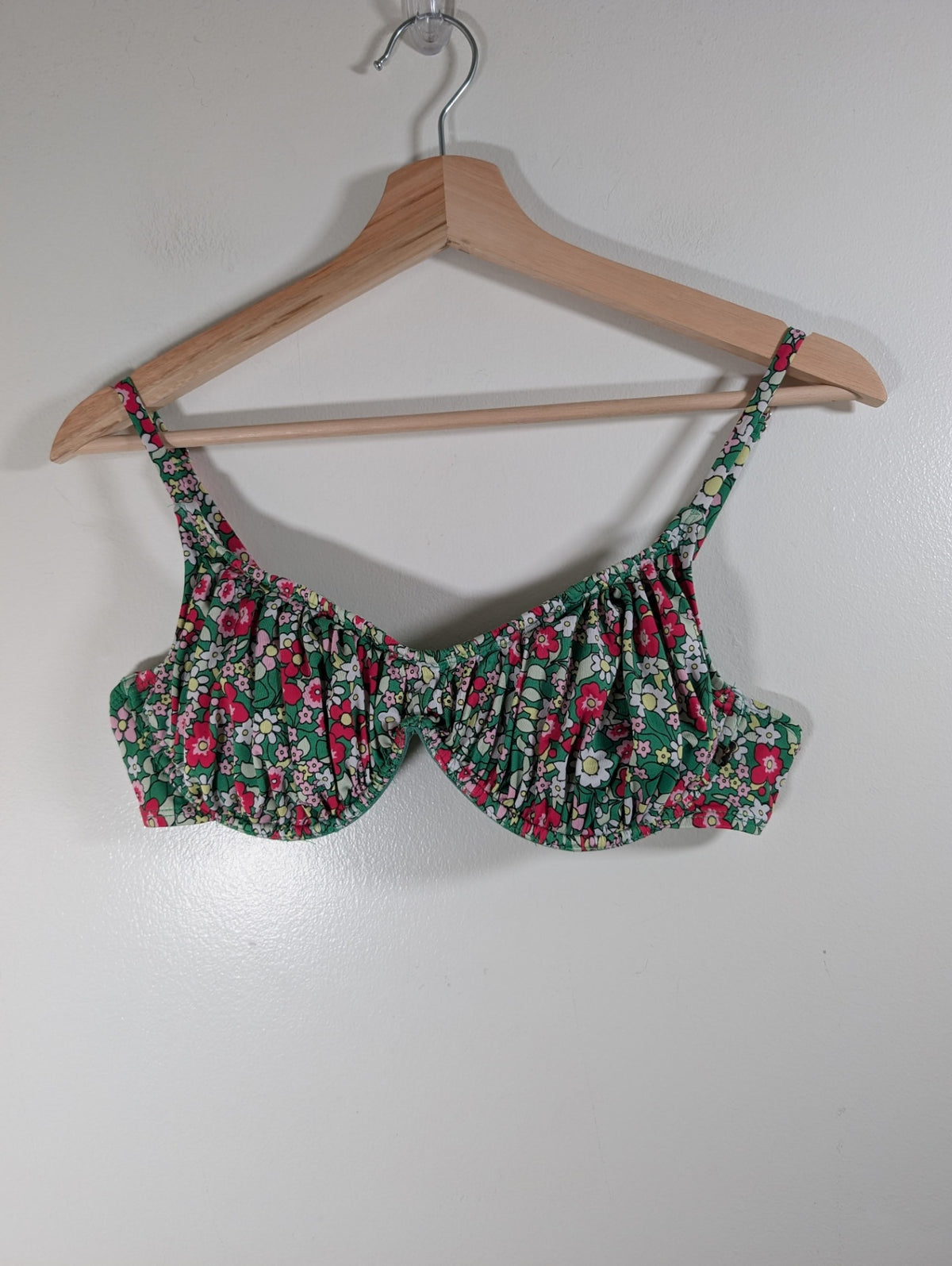 La Vie en Rose floral swim top - Large