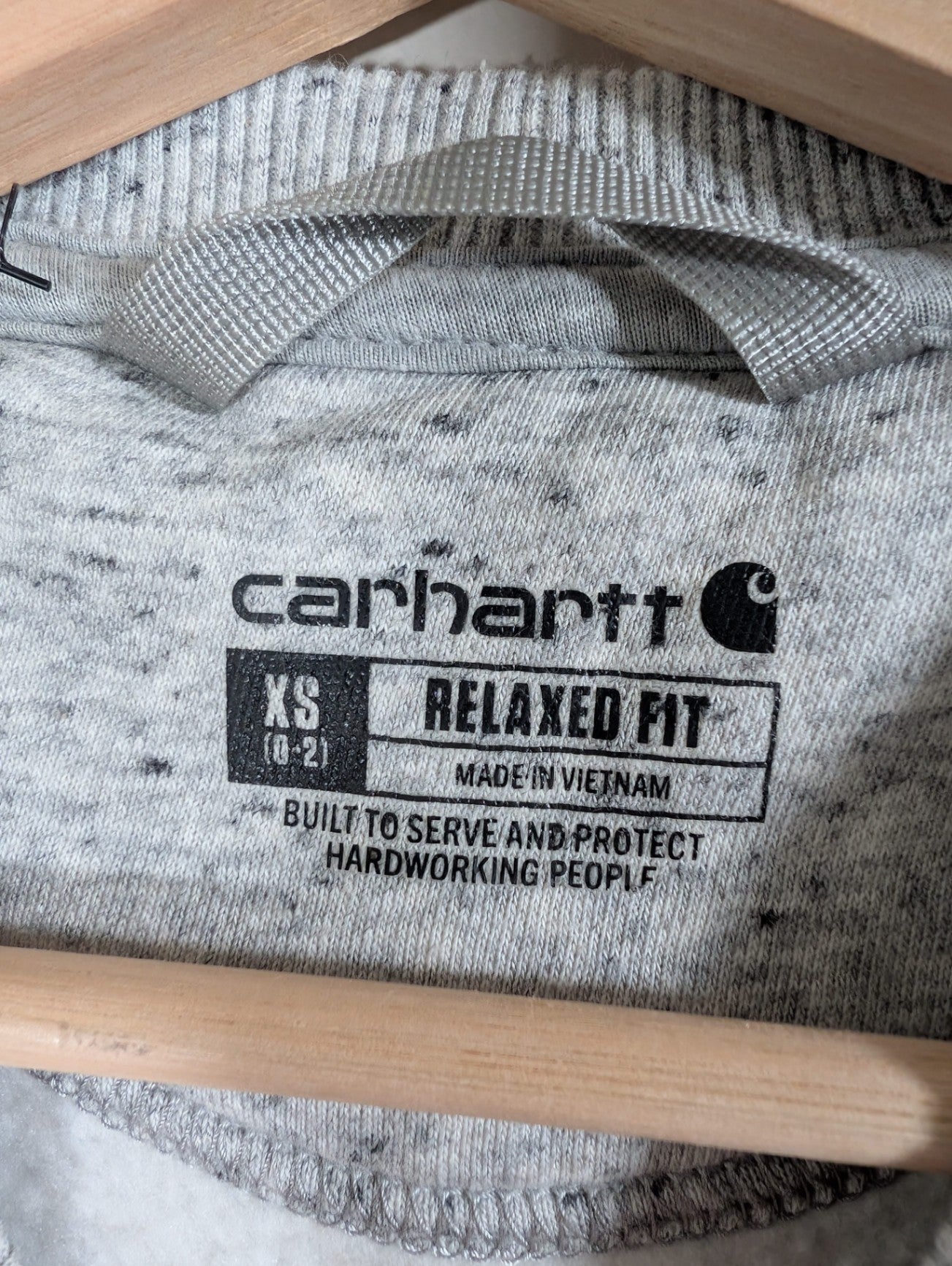 Carhartt grey crewneck - XS