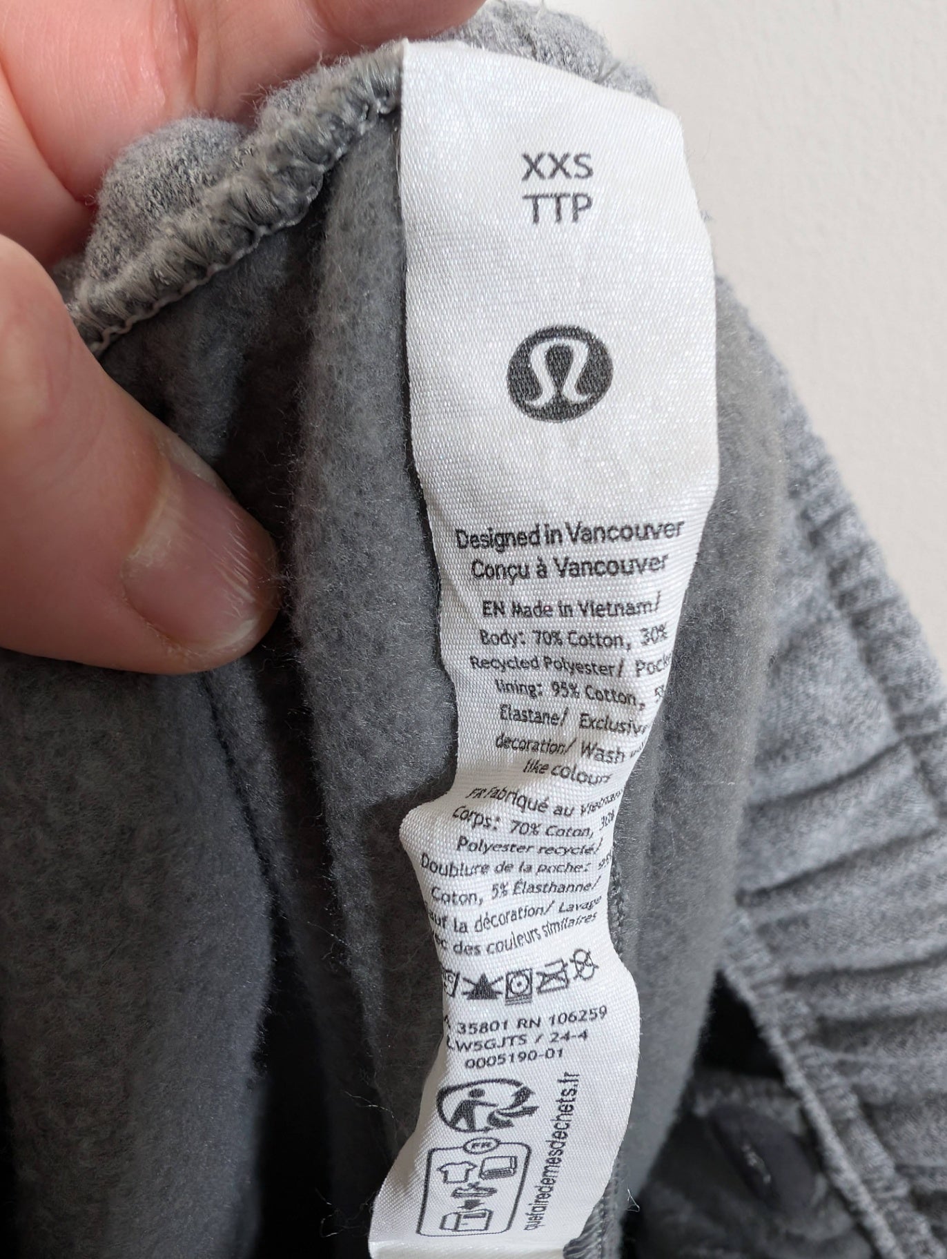Lululemon cargo sweatpants - 2XS