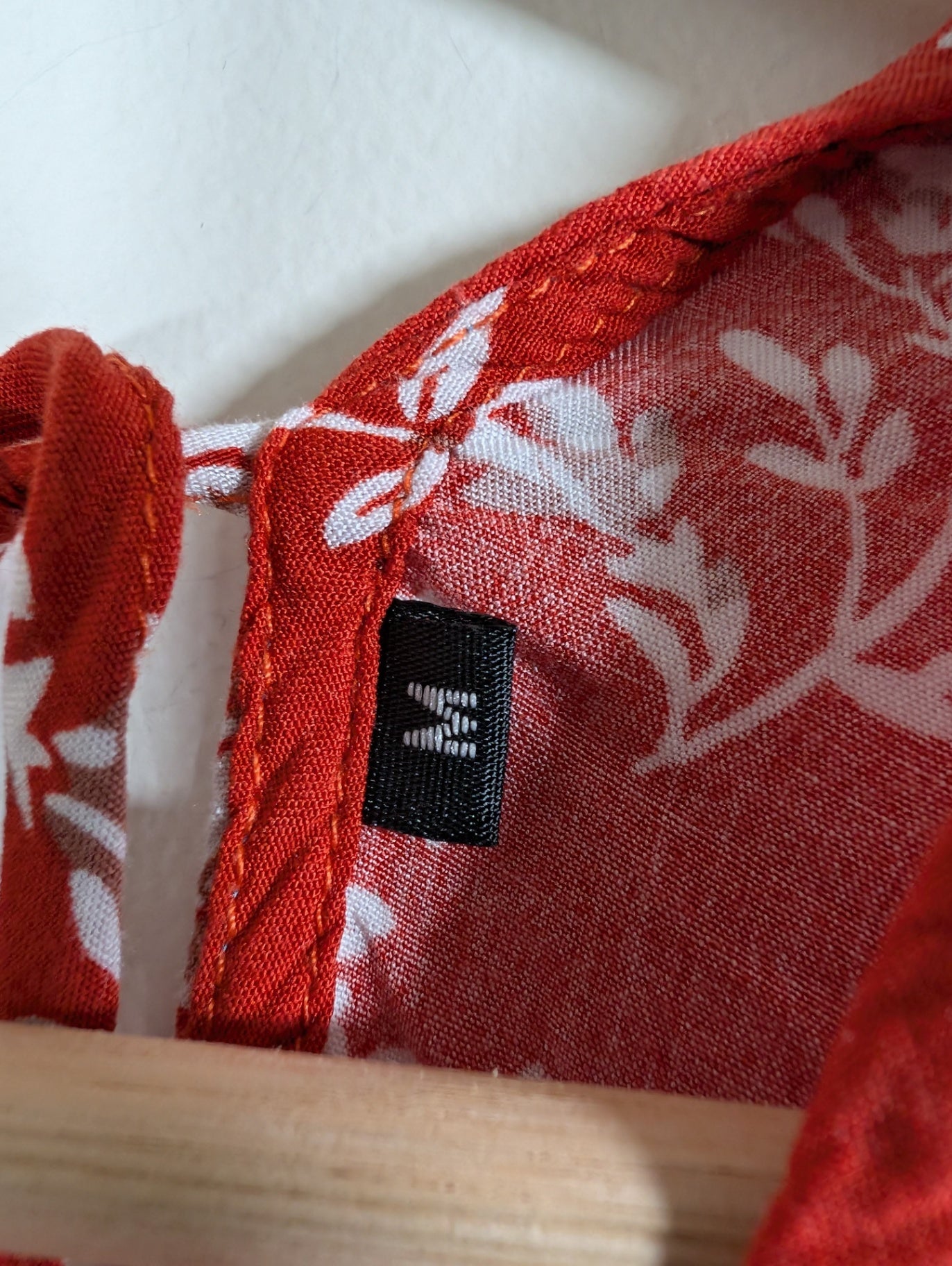 Unknown brand red floral dress - Medium