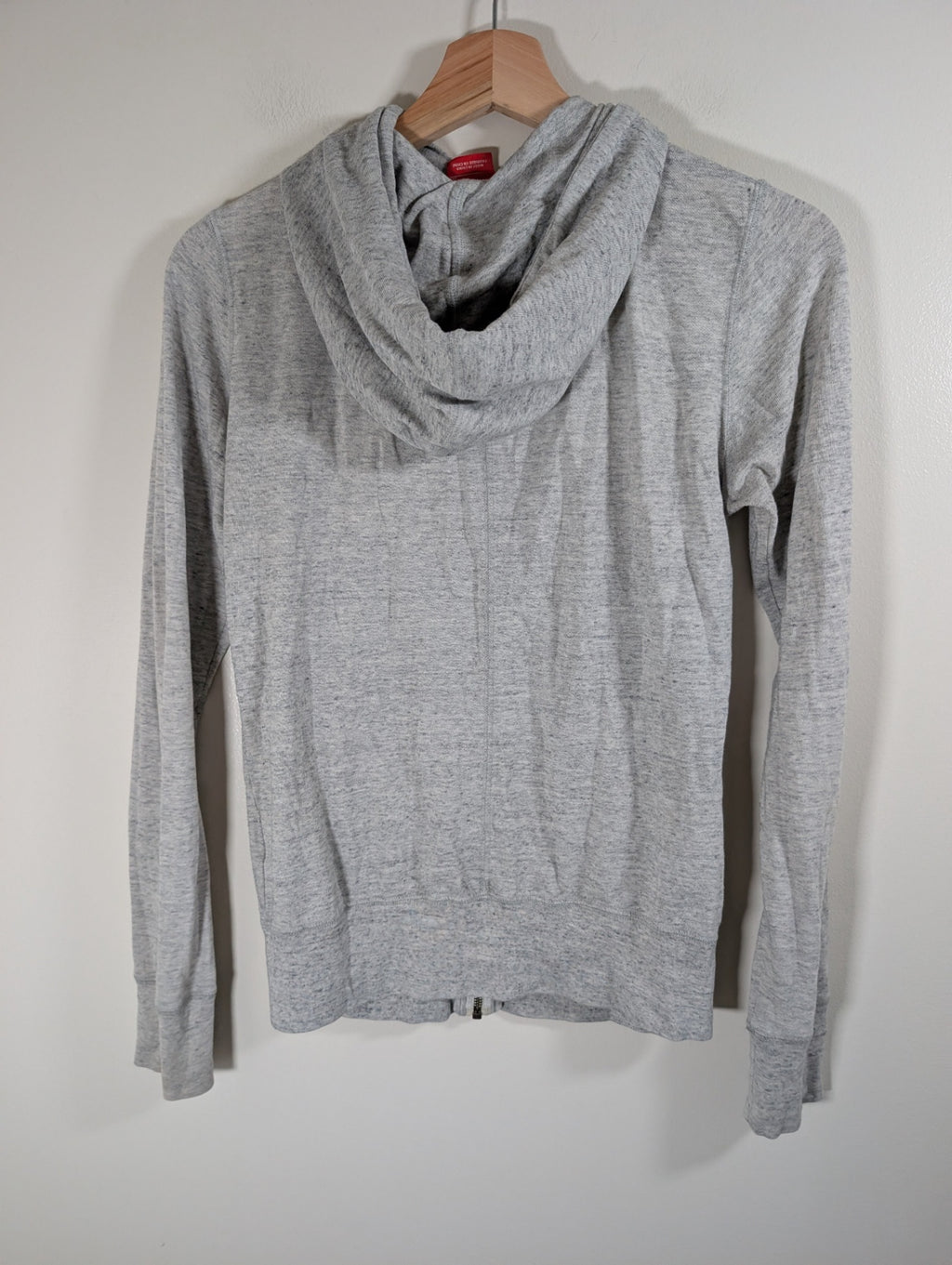 Nike grey zip up hoodie - Small
