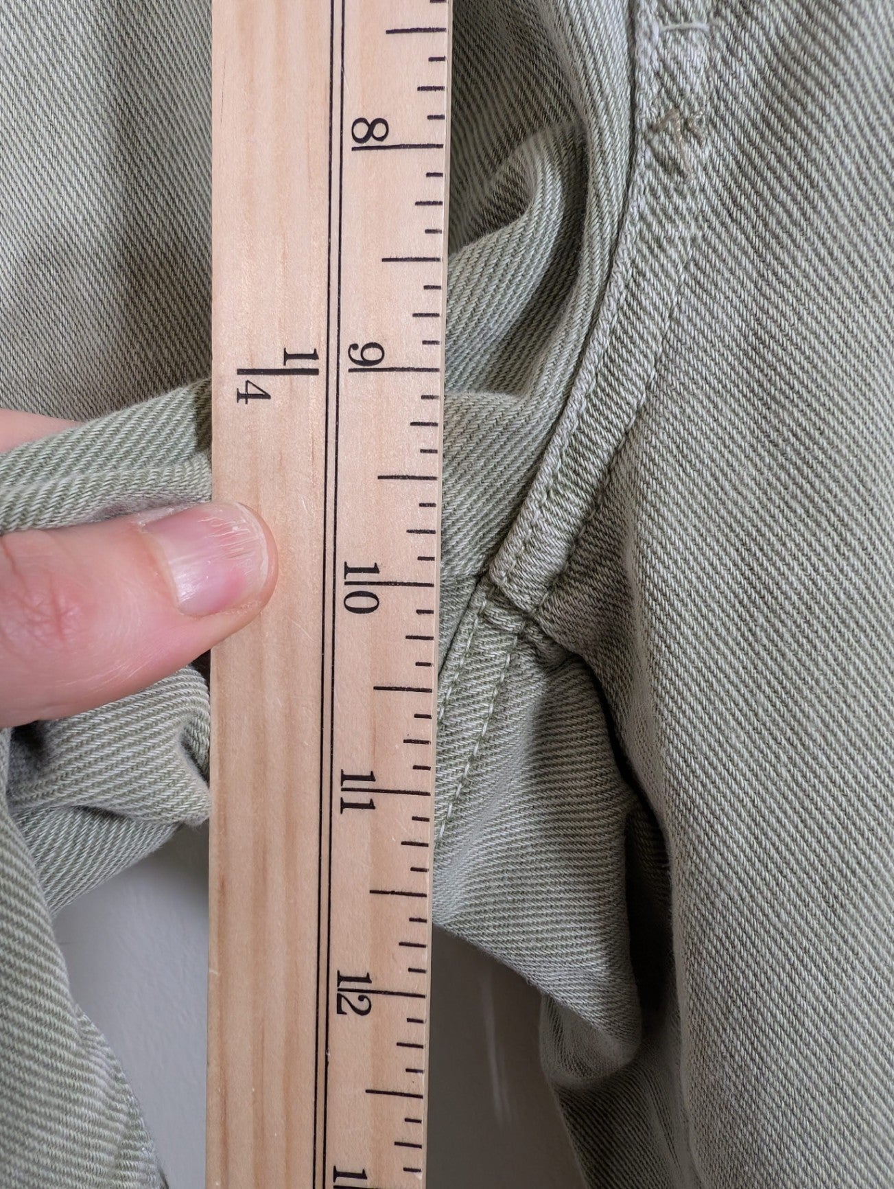 Garage Denim green jeans - SZ 7