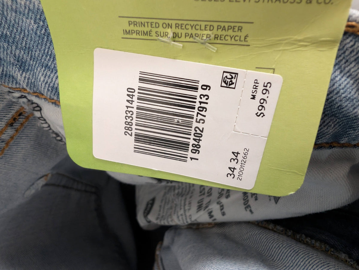 NWT Levi's 512 slim taper - SZ 34