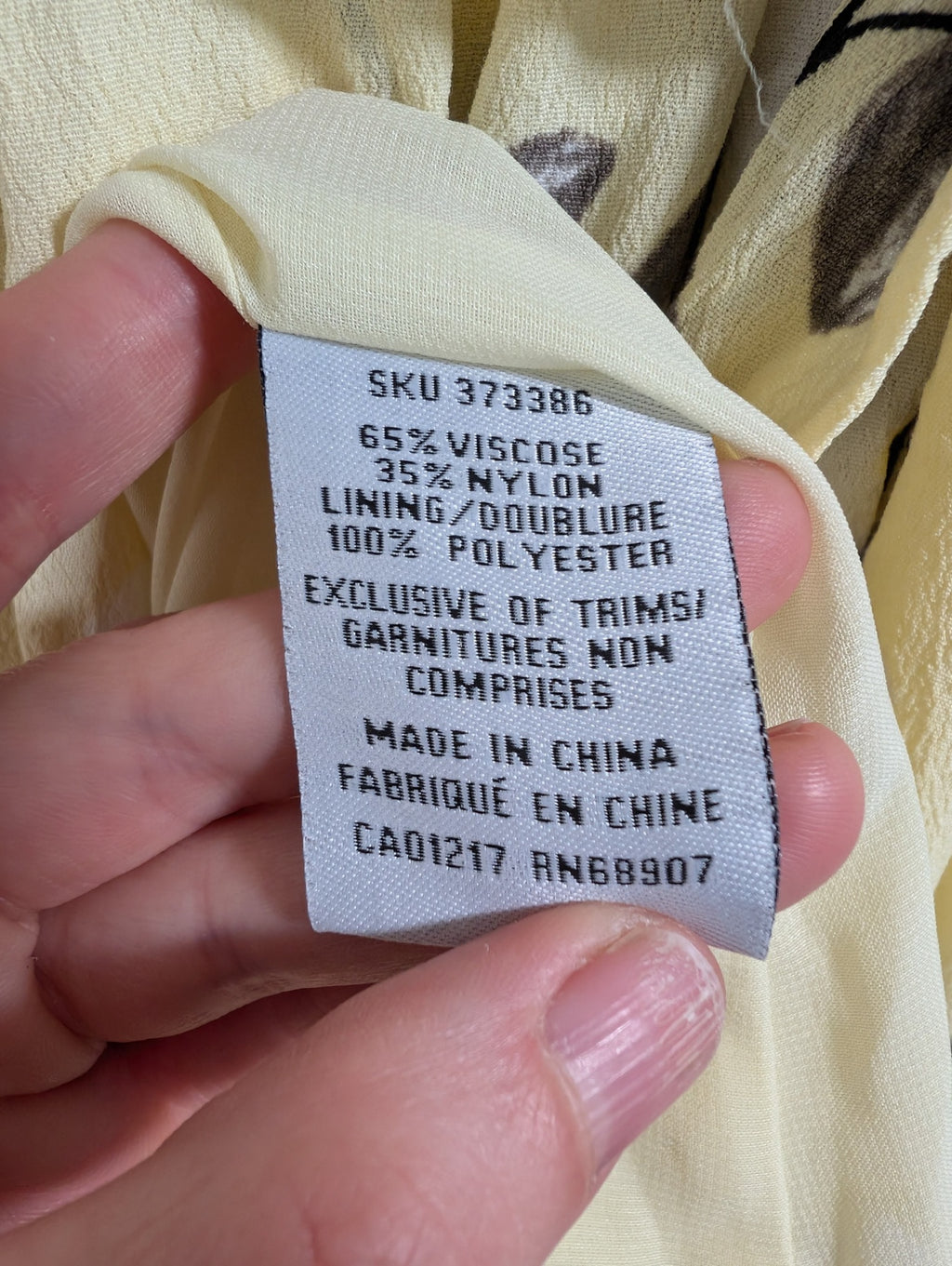 Le Château yellow dress - 2XS