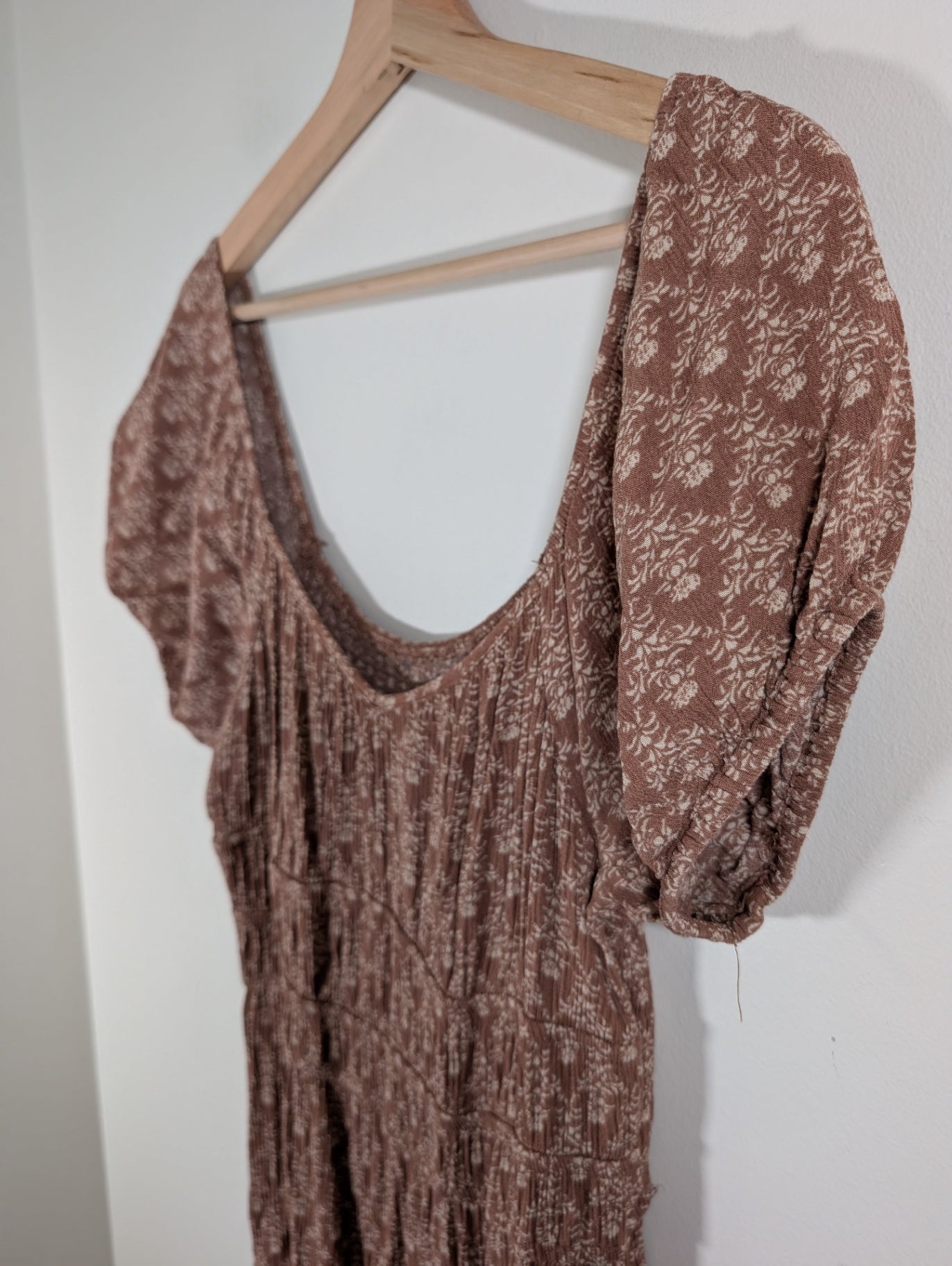 House floral dress - appears large
