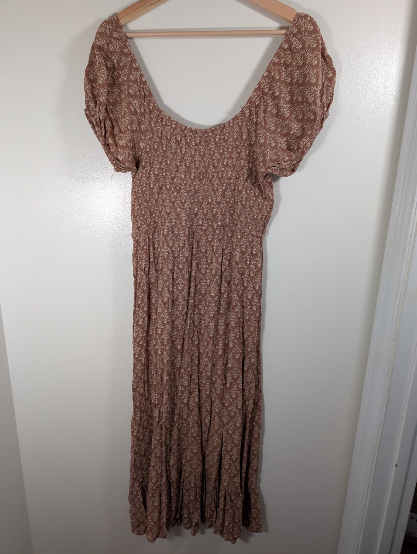 House floral dress - appears large