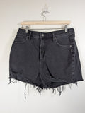 Silver Jeans black distressed shorts - SZ 32X3