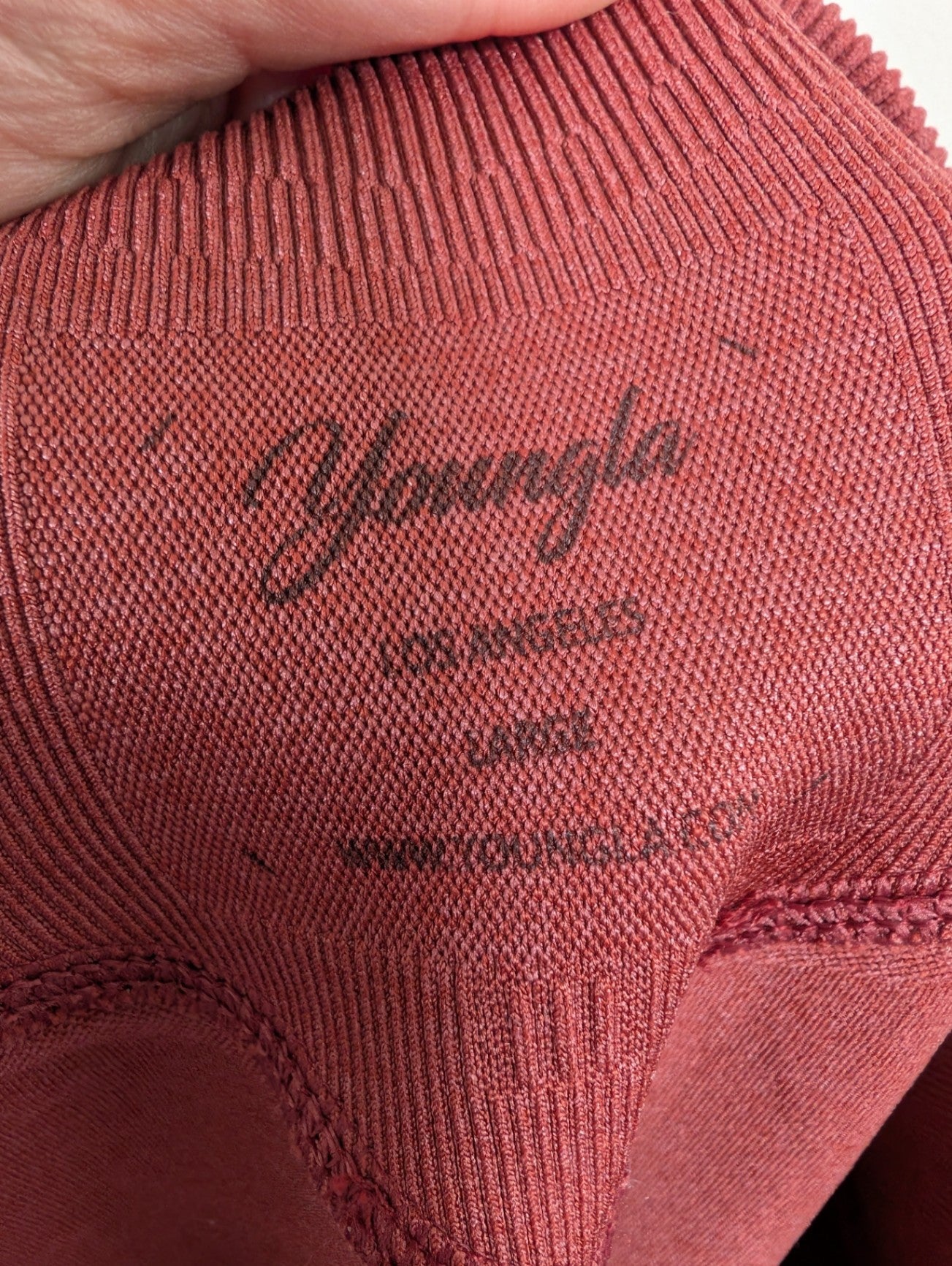 YoungLA red leggings - Large