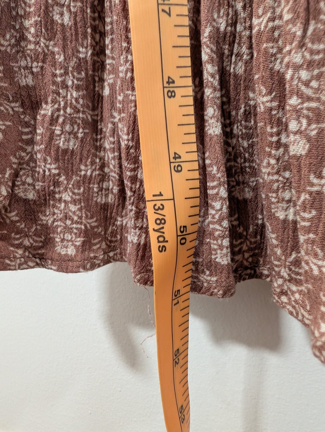 House floral dress - appears large
