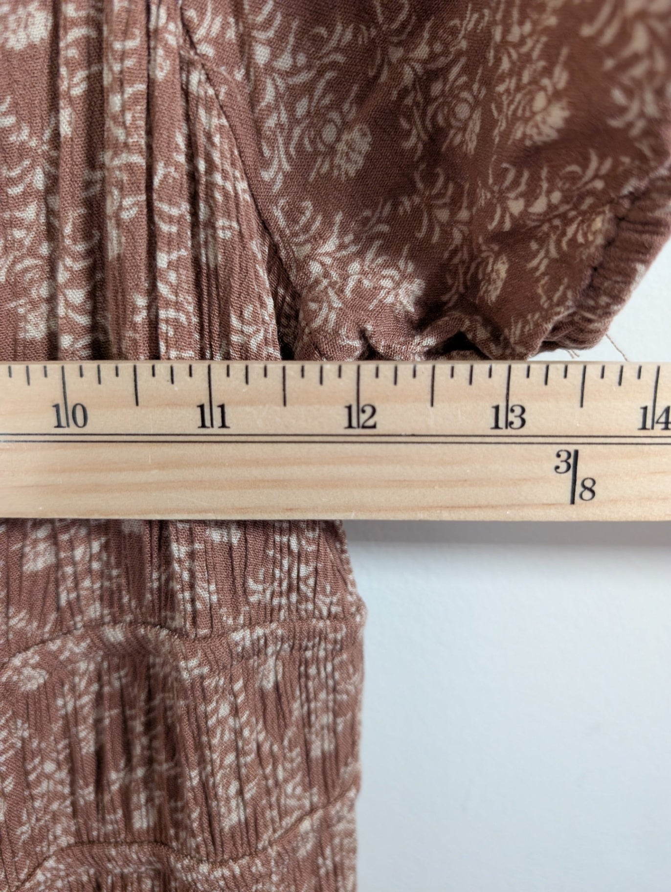 House floral dress - appears large
