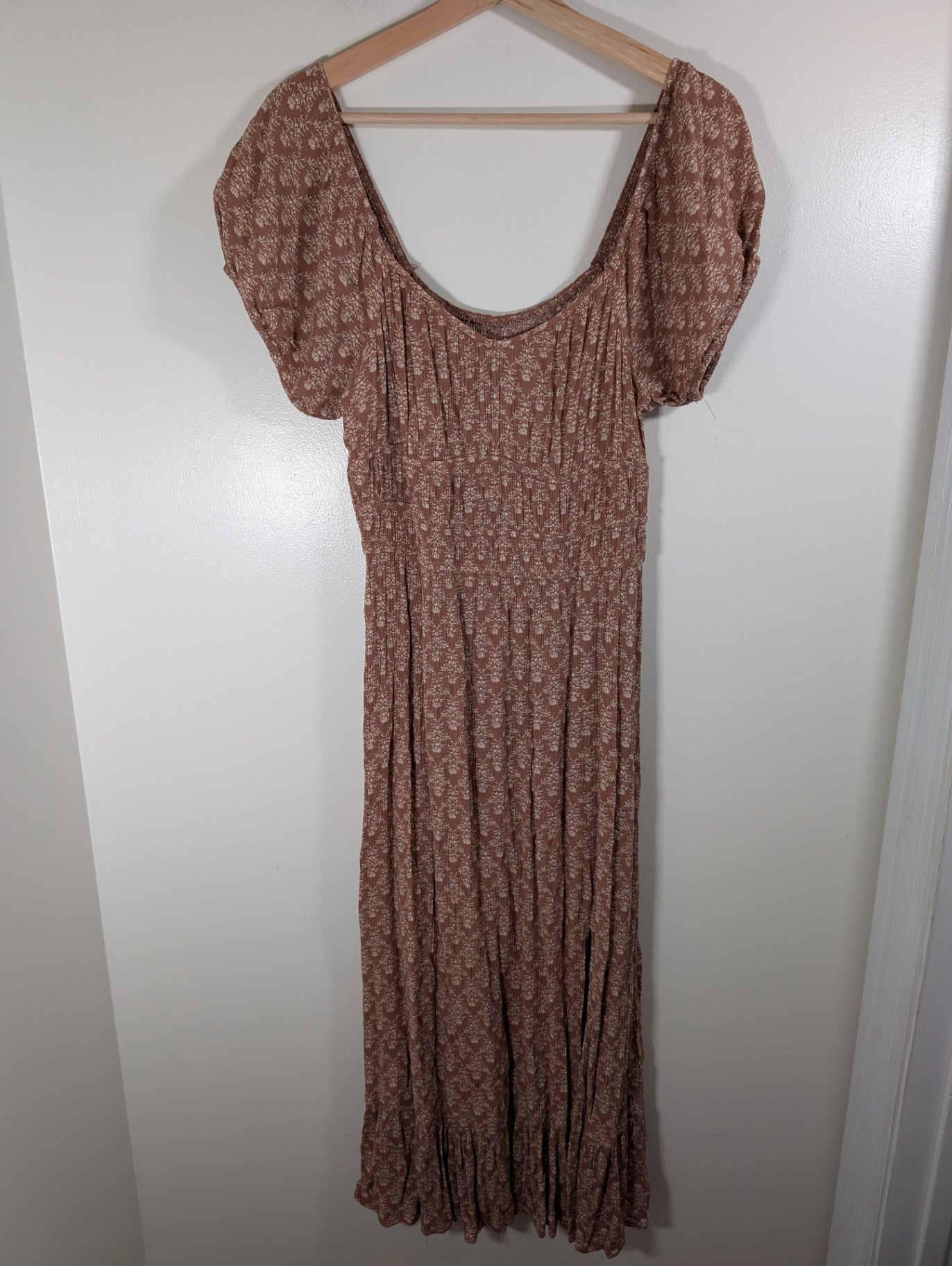 House floral dress - appears large