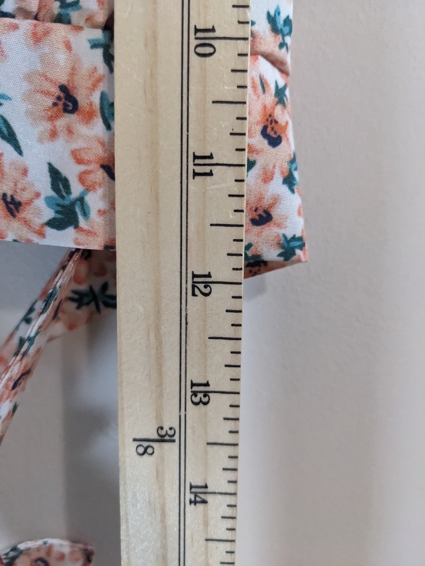 Crop Floral Blouse - M