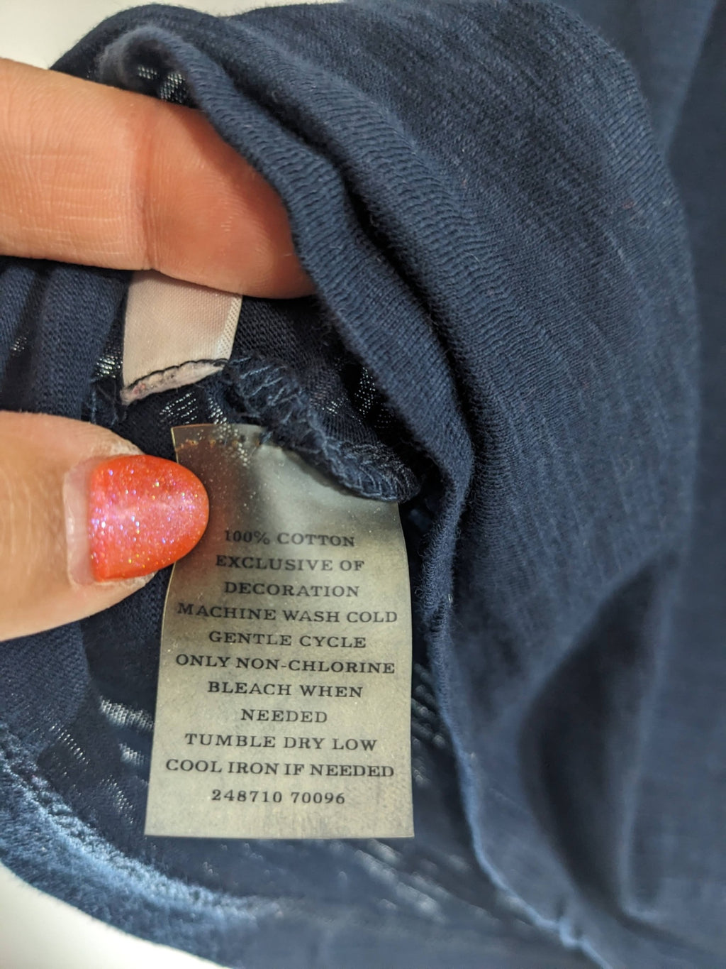 Ann Taylor Navy Tank - XS