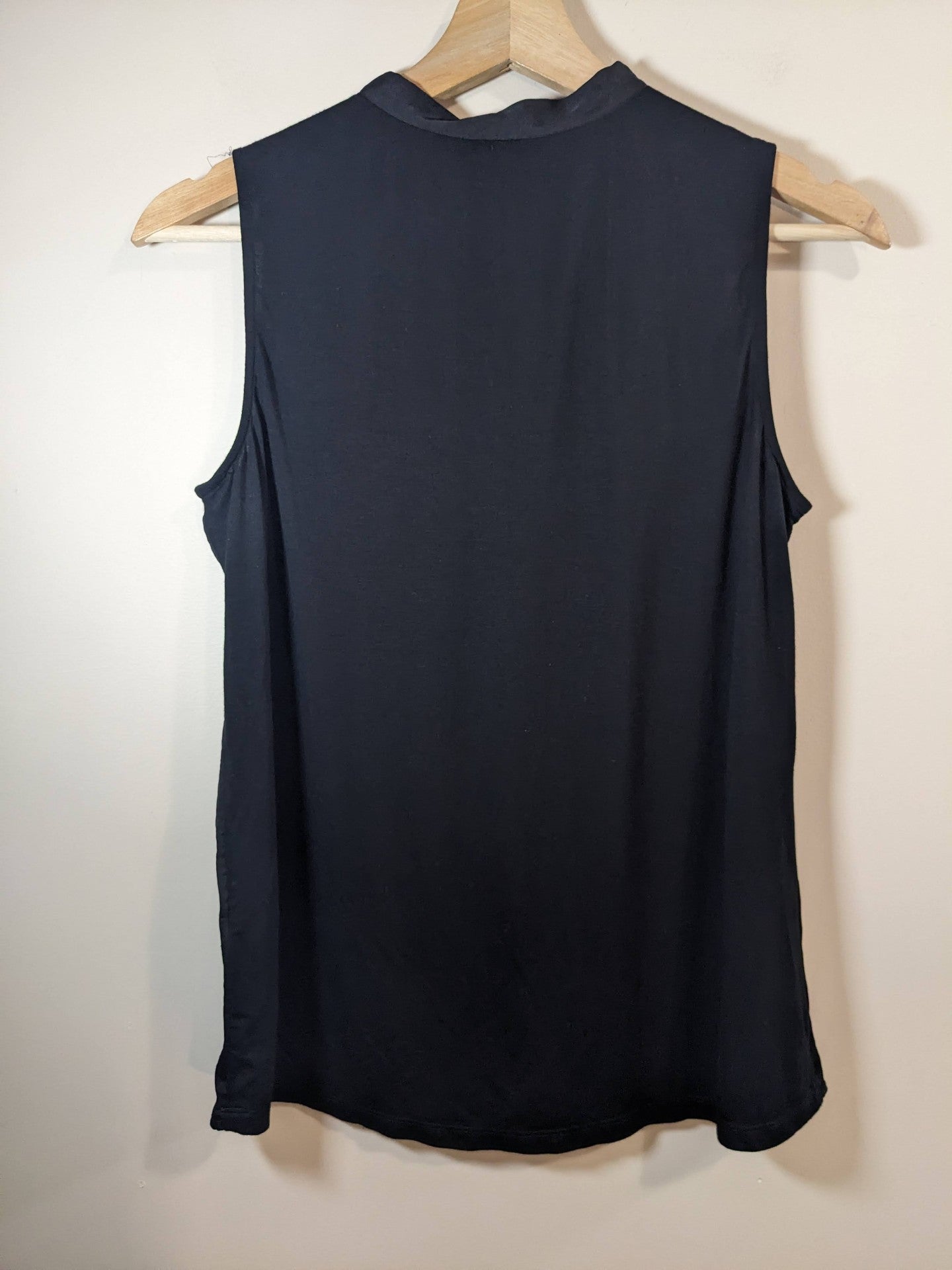 Reitmans Black Tie Blouse - S
