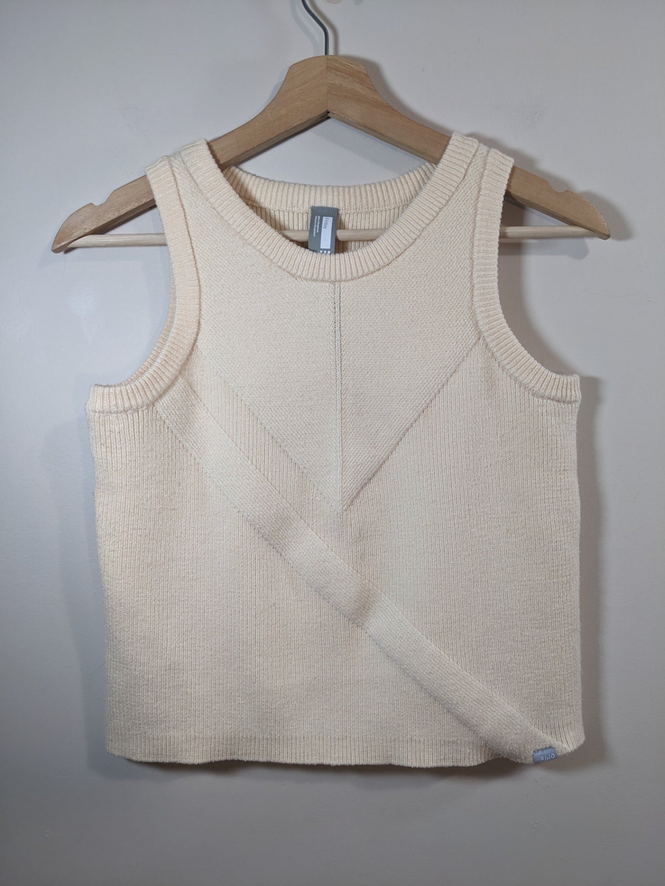 FWD Cream Vest - S
