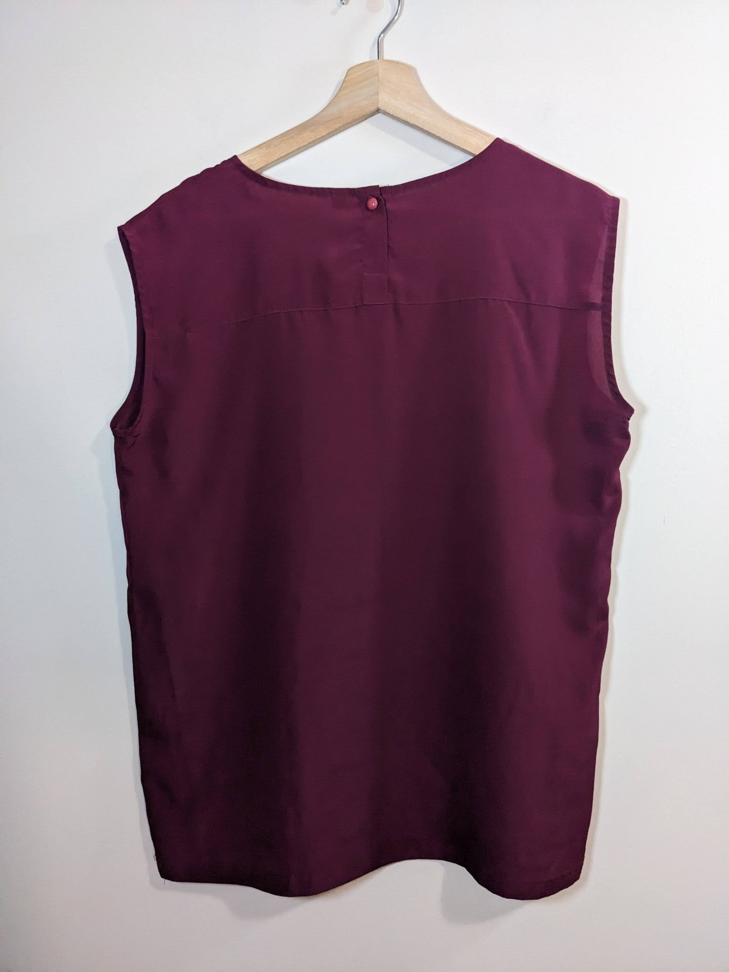 Daiz Maroon Blouse - M