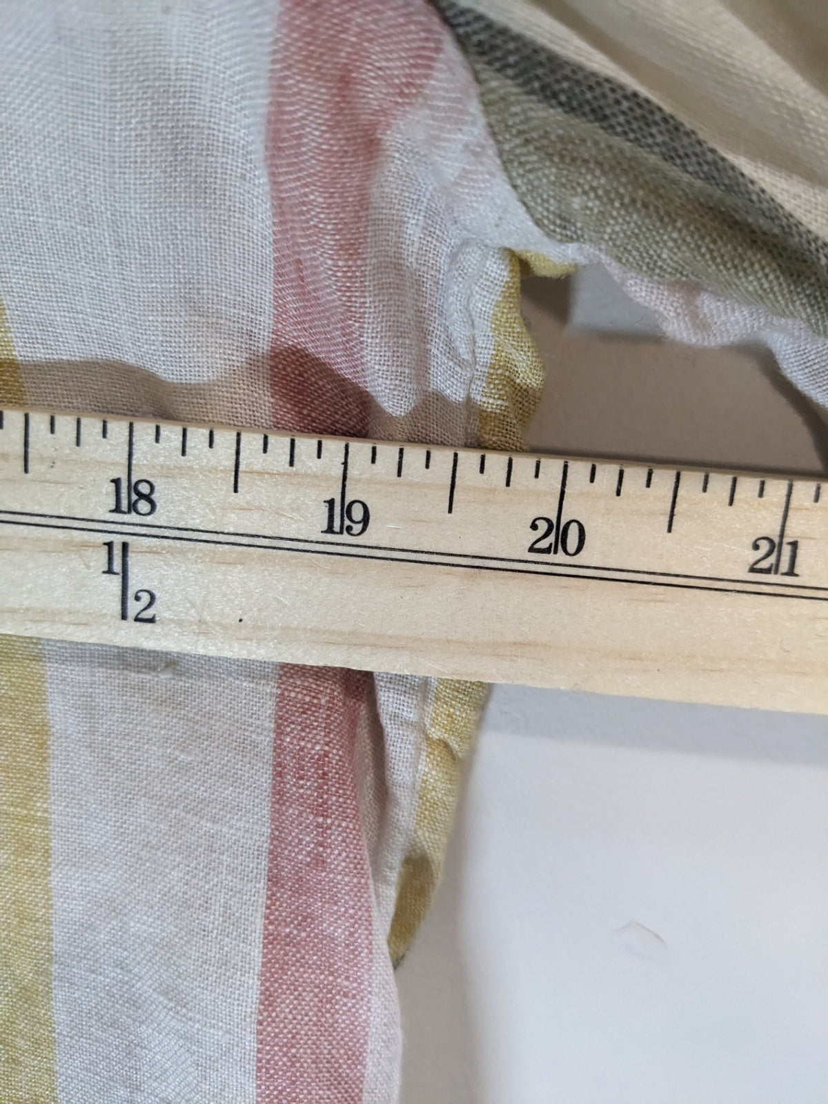 M&S Collection Linen Striped Shirt - sz 10