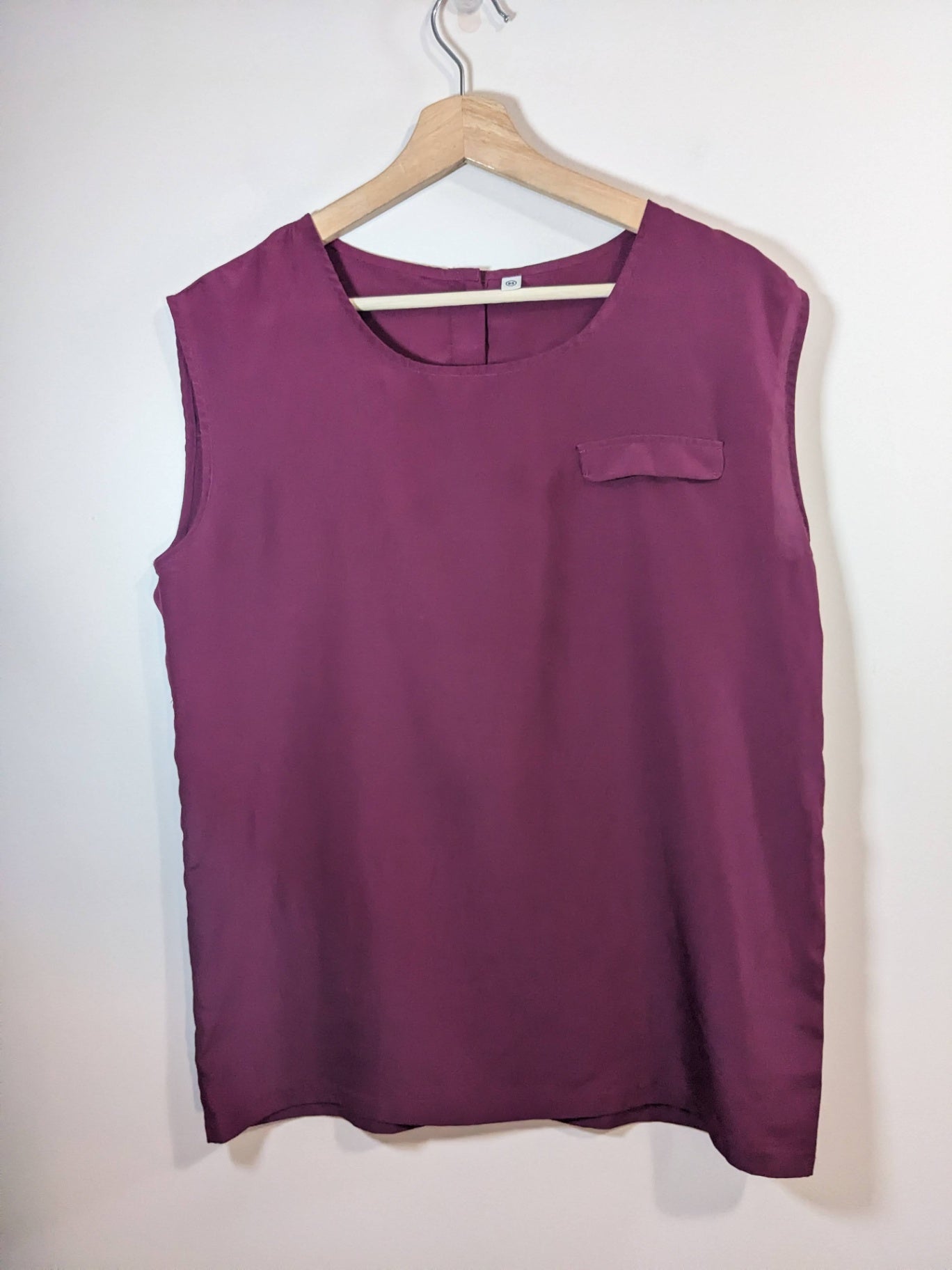 Daiz Maroon Blouse - M