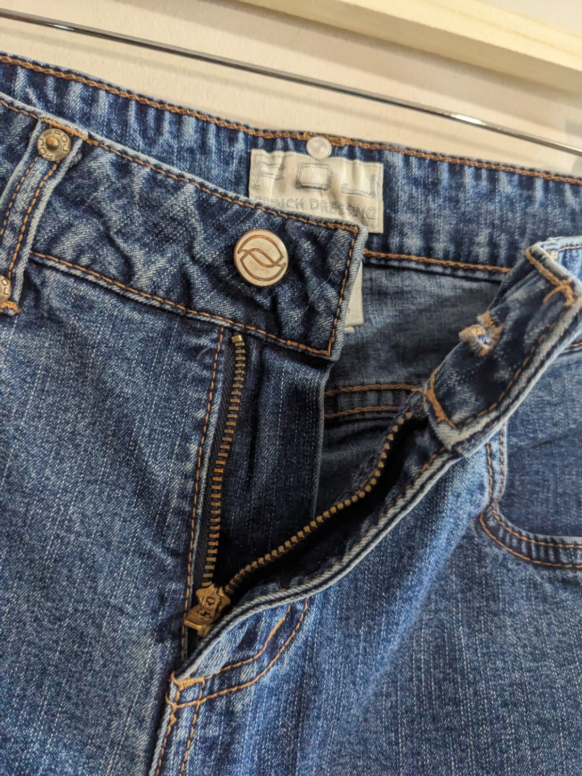 French Dressing Bootcut Jeans - sz 4
