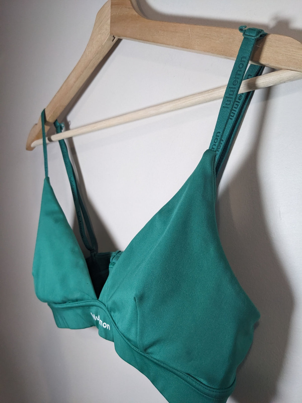 lululemon green sports bra - sz 4