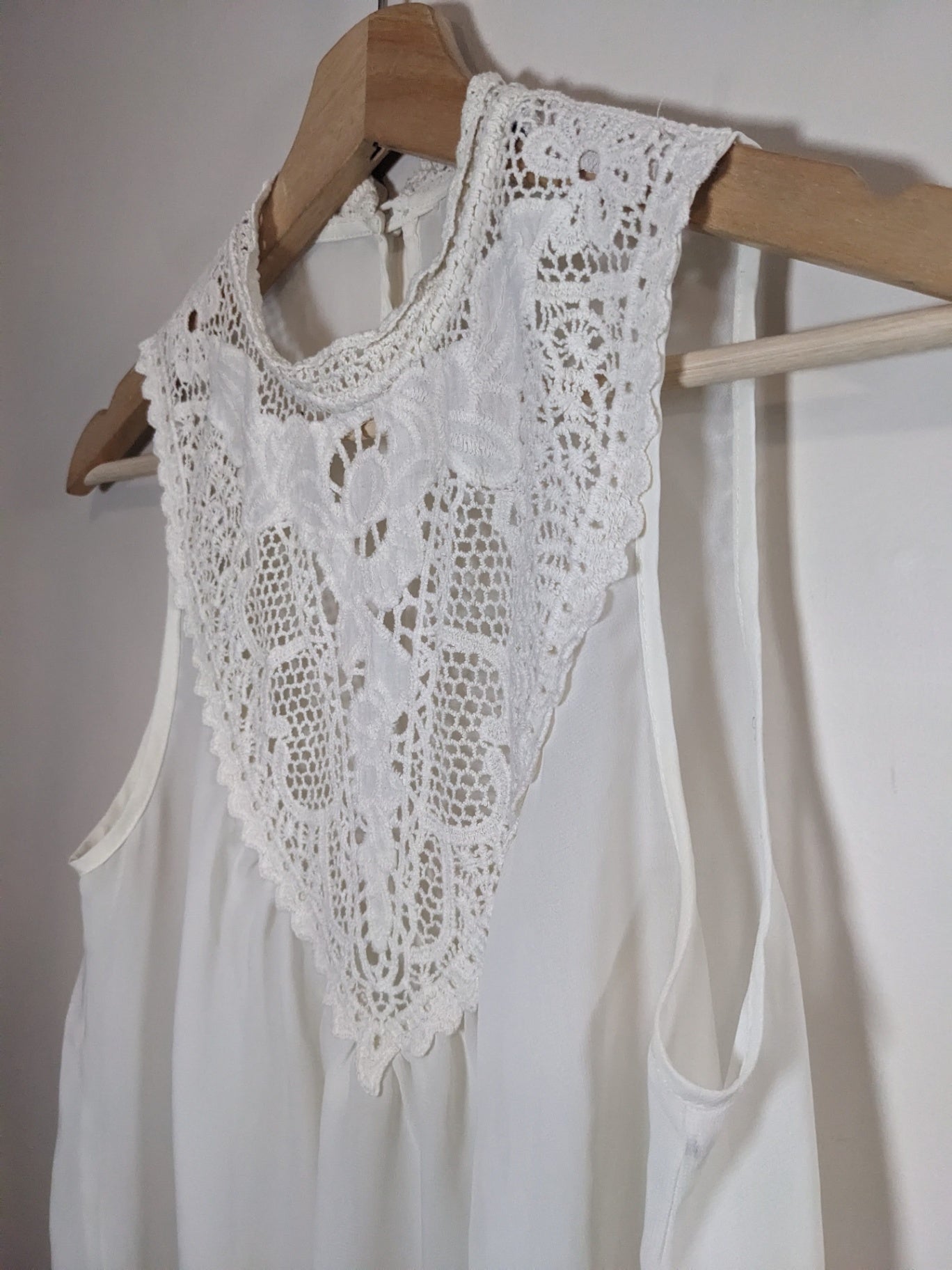 ATMOSPHERE Lace Sheer Blouse - UK SZ 10