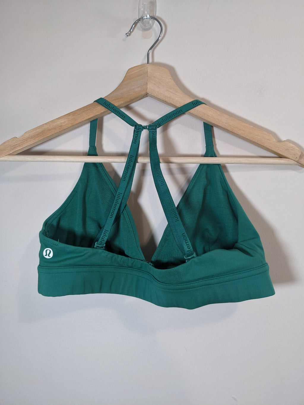 lululemon green sports bra - sz 4