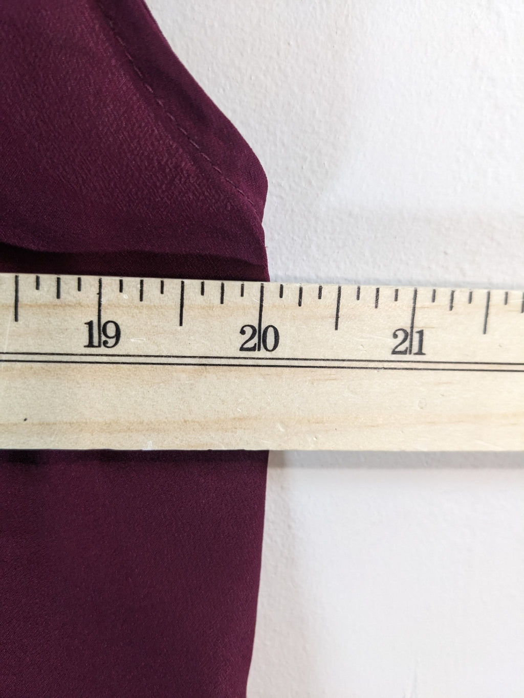 Daiz Maroon Blouse - M
