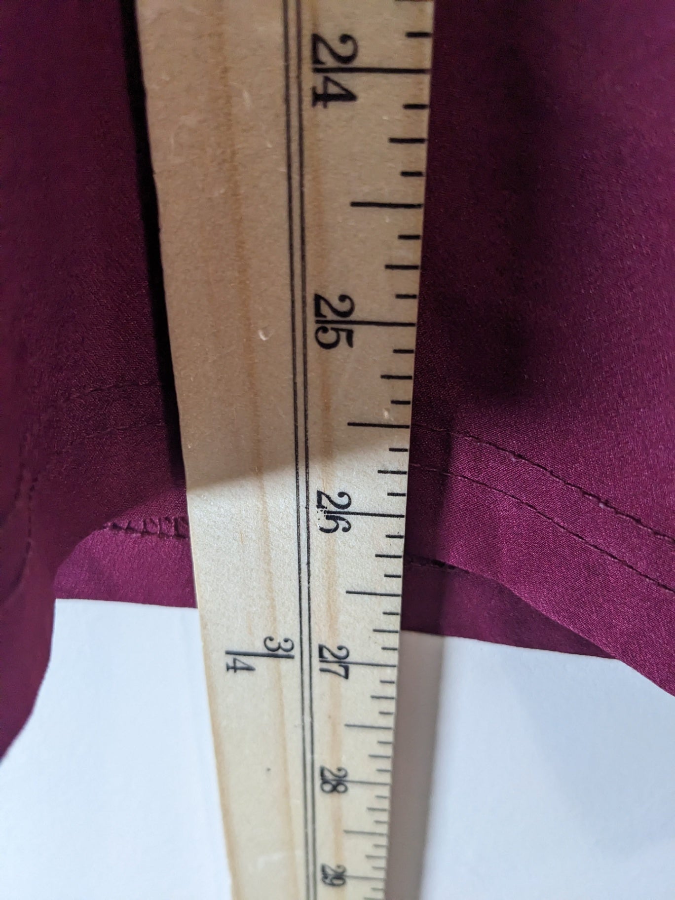 Daiz Maroon Blouse - M