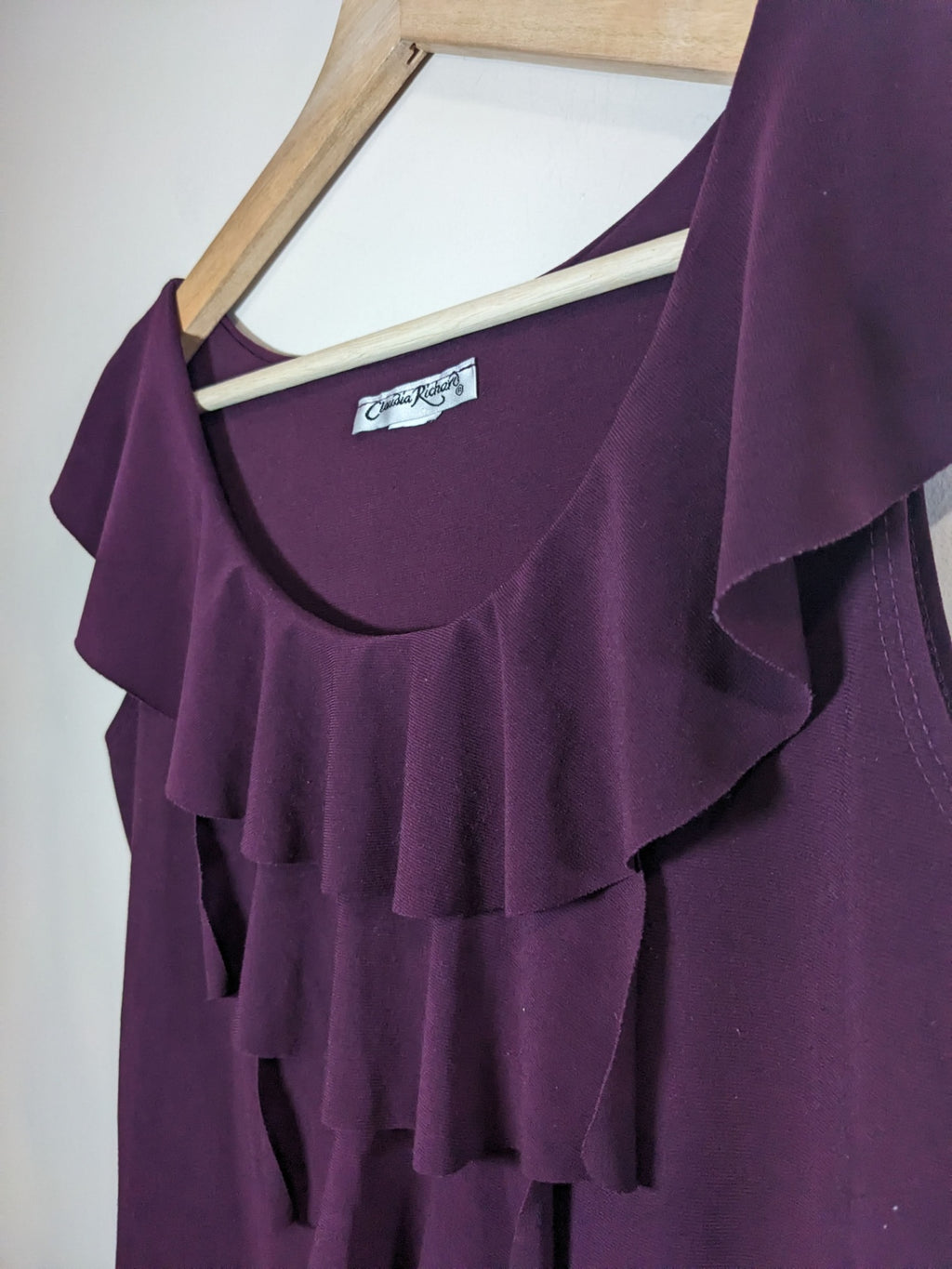 Claudia Richard Ruffled Blouse - M