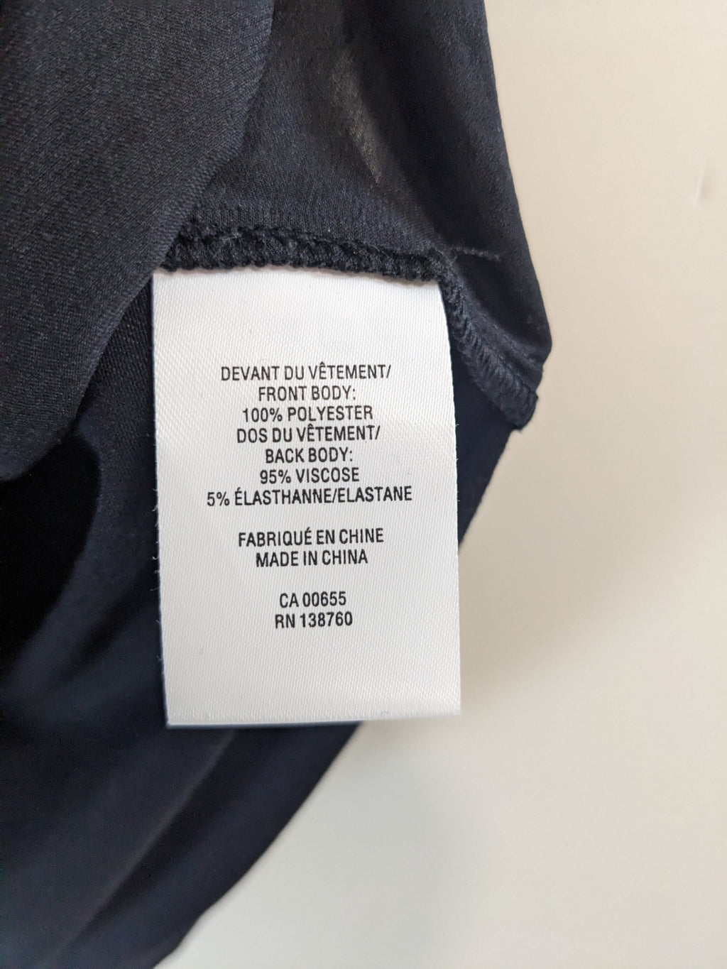 Reitmans Black Tie Blouse - S
