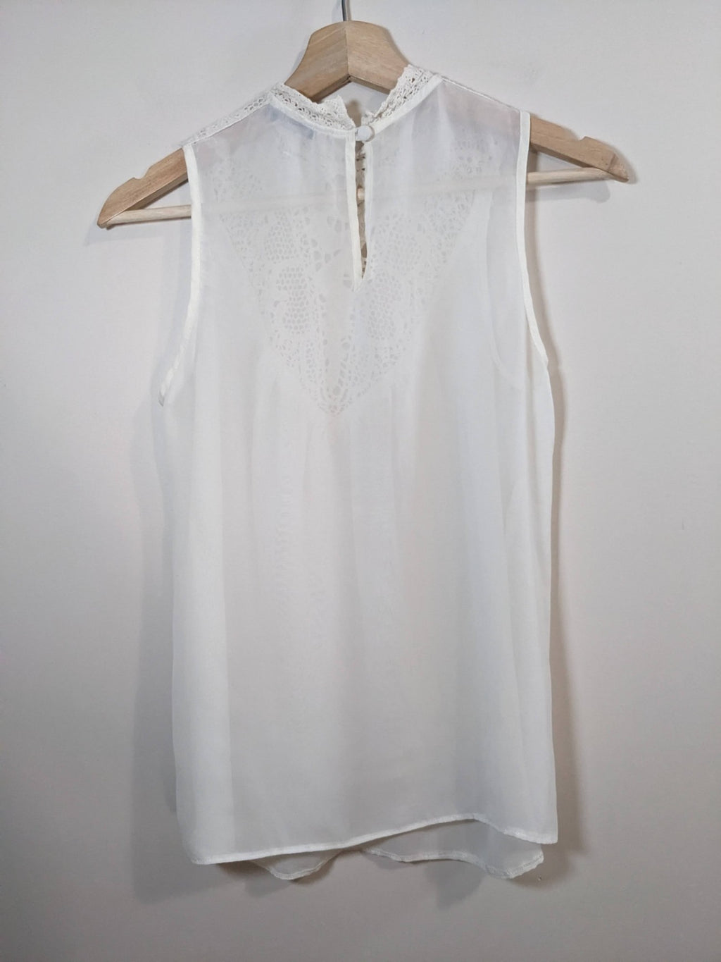 ATMOSPHERE Lace Sheer Blouse - UK SZ 10