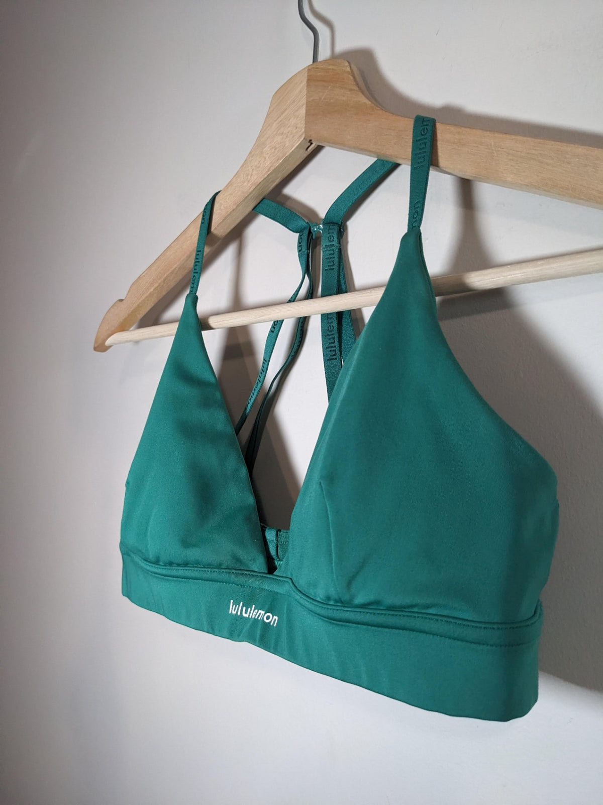 lululemon green sports bra - sz 4