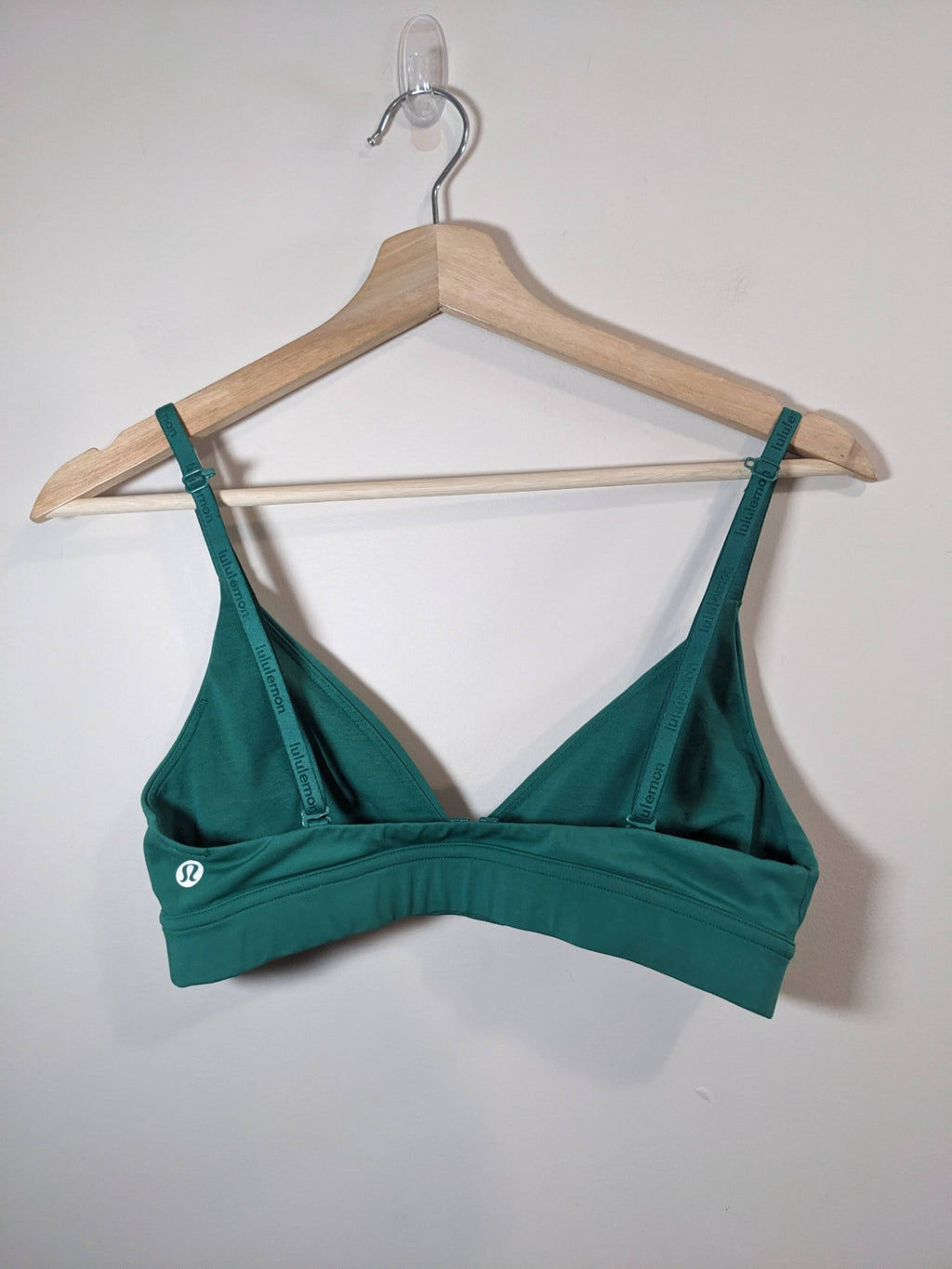 lululemon green sports bra - sz 4