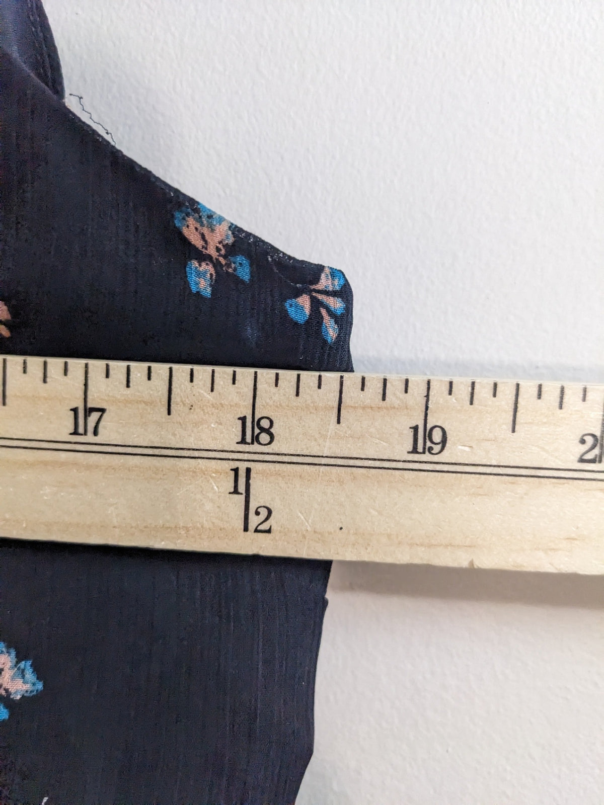 Gentle Fawn Black with Florals Jumpsuit - sz 8