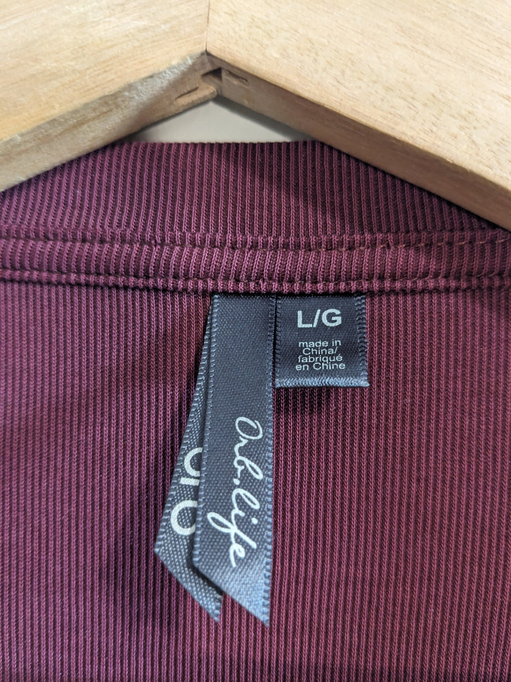 Orb Maroon Shirt - L