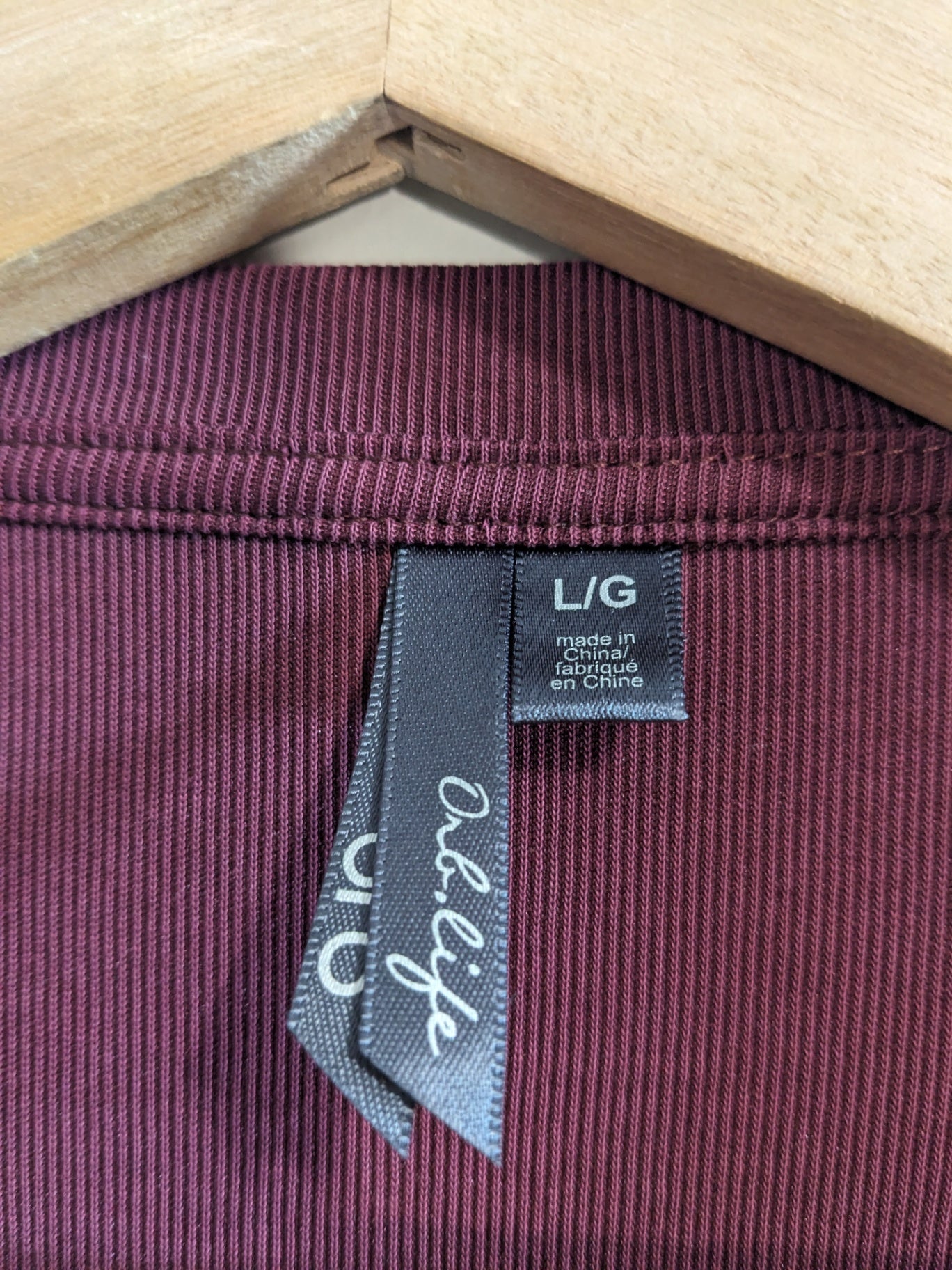 Orb Maroon Shirt - L