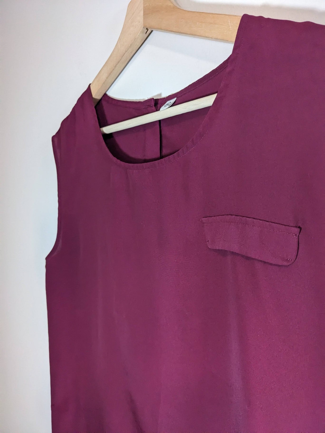 Daiz Maroon Blouse - M