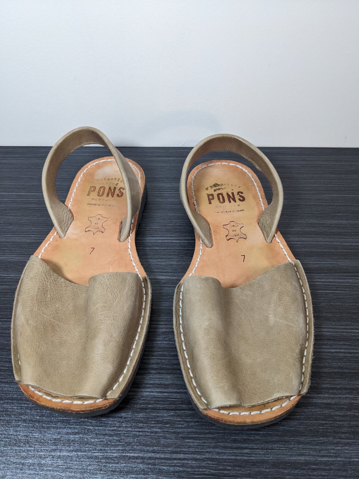 PONS Tan Sandals- 7
