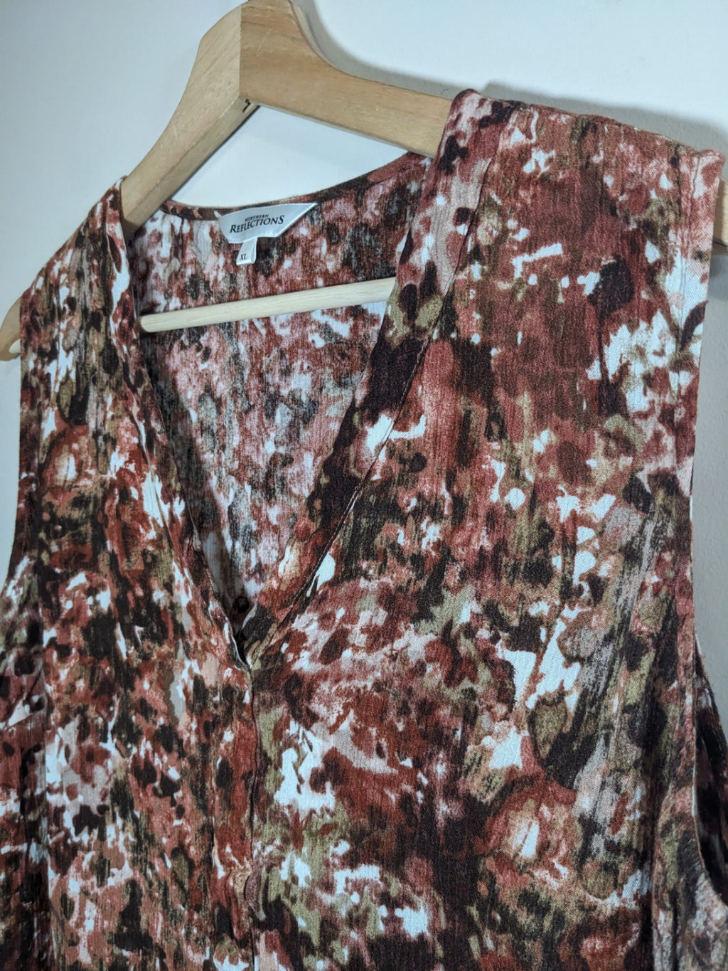 Northern Reflections Patterened Blouse - XL