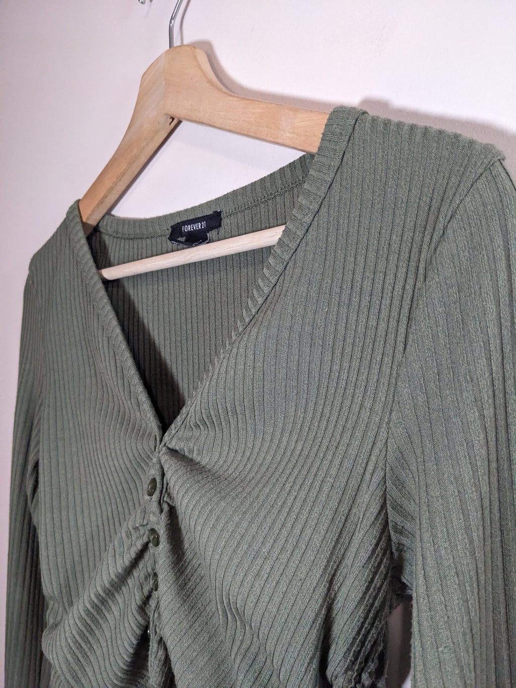 Forever 21 Olive Long Sleeve - S
