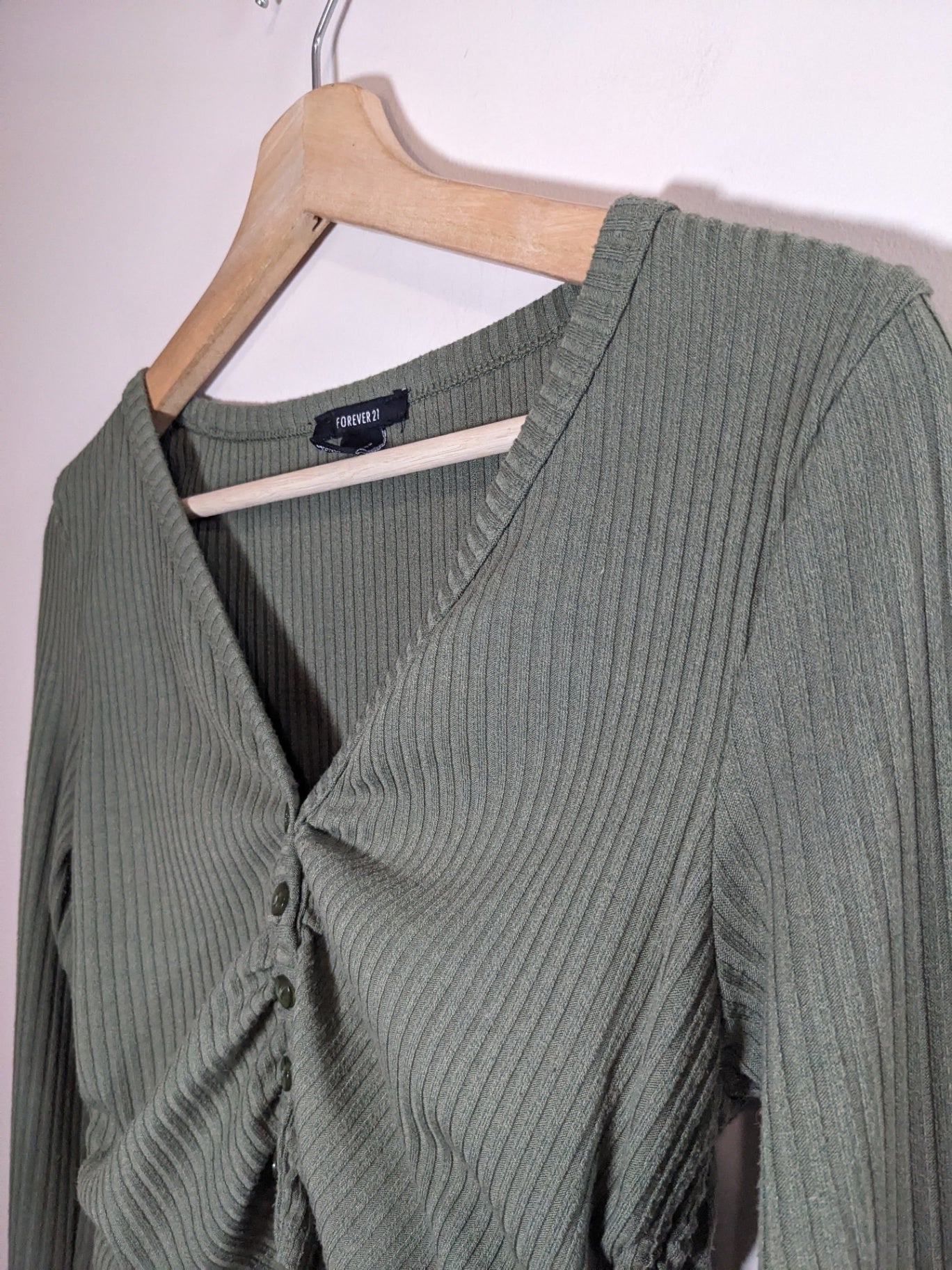 Forever 21 Olive Long Sleeve - S