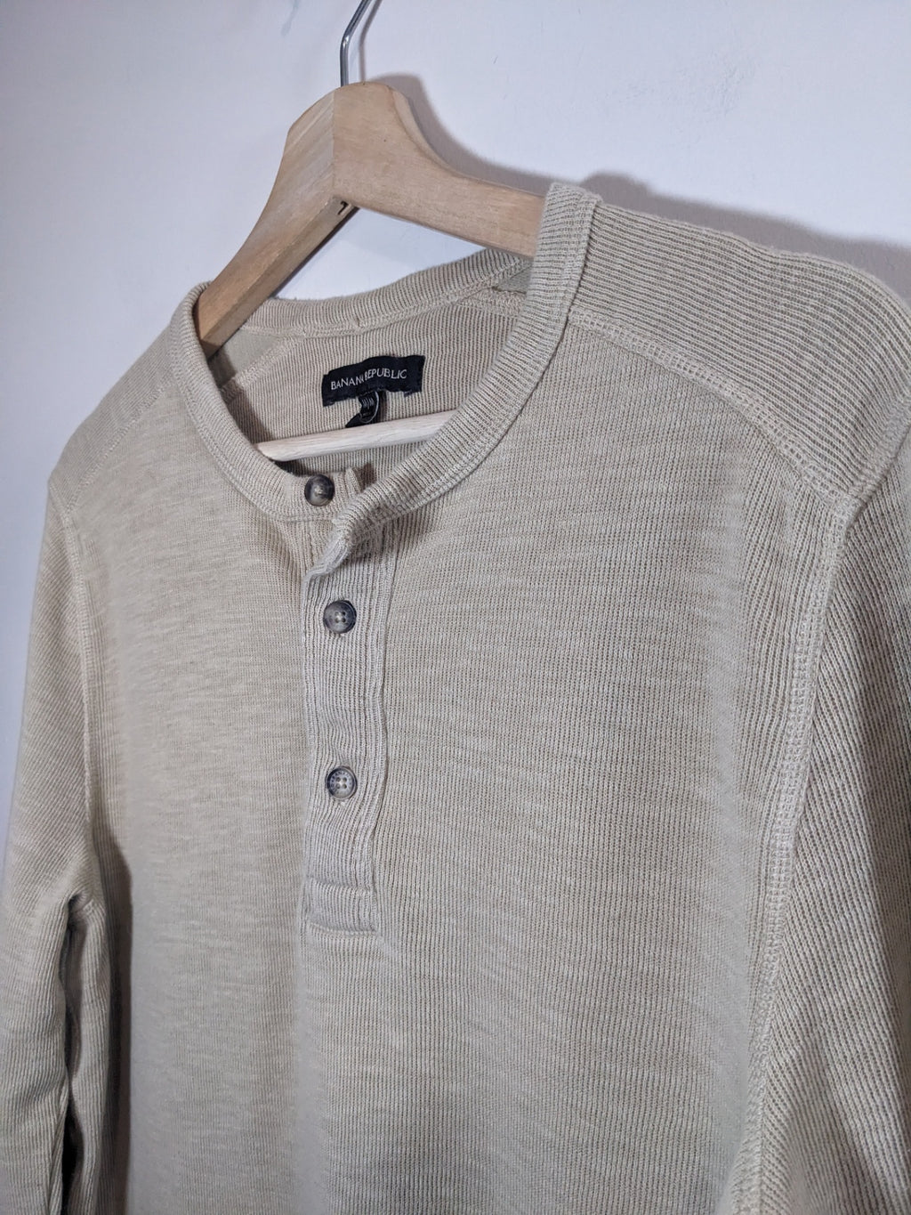 Banana Republic Ribbed Long Sleeve - M