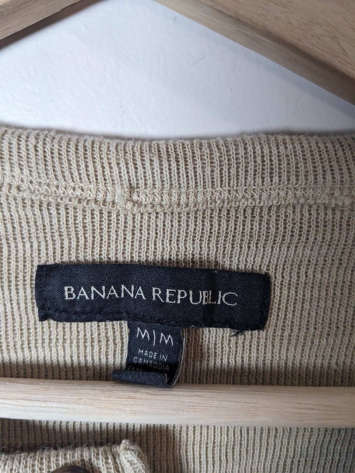 Banana Republic Ribbed Long Sleeve - M